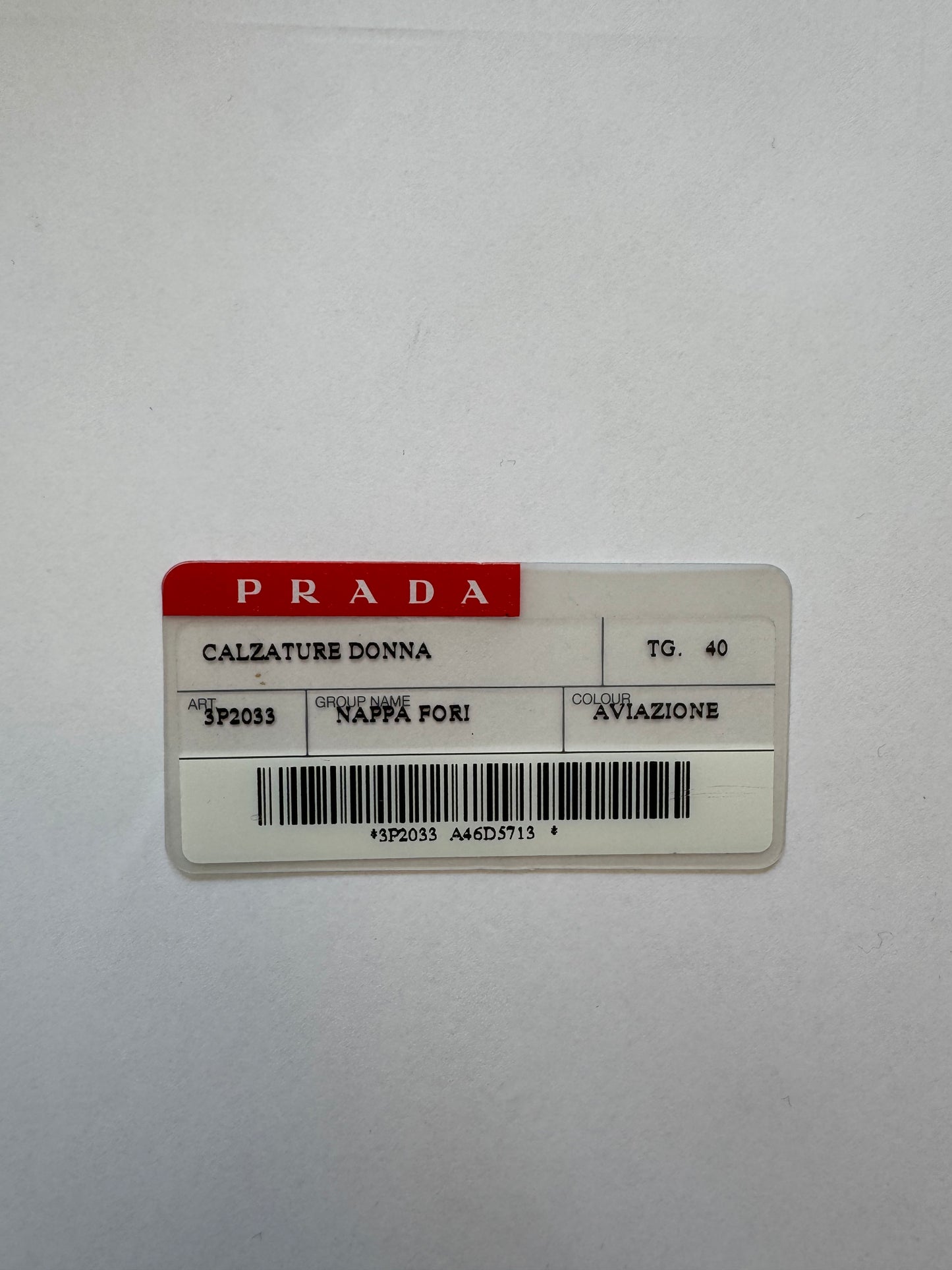 Prada Linea Rossa Nappa Leather Running Shoes