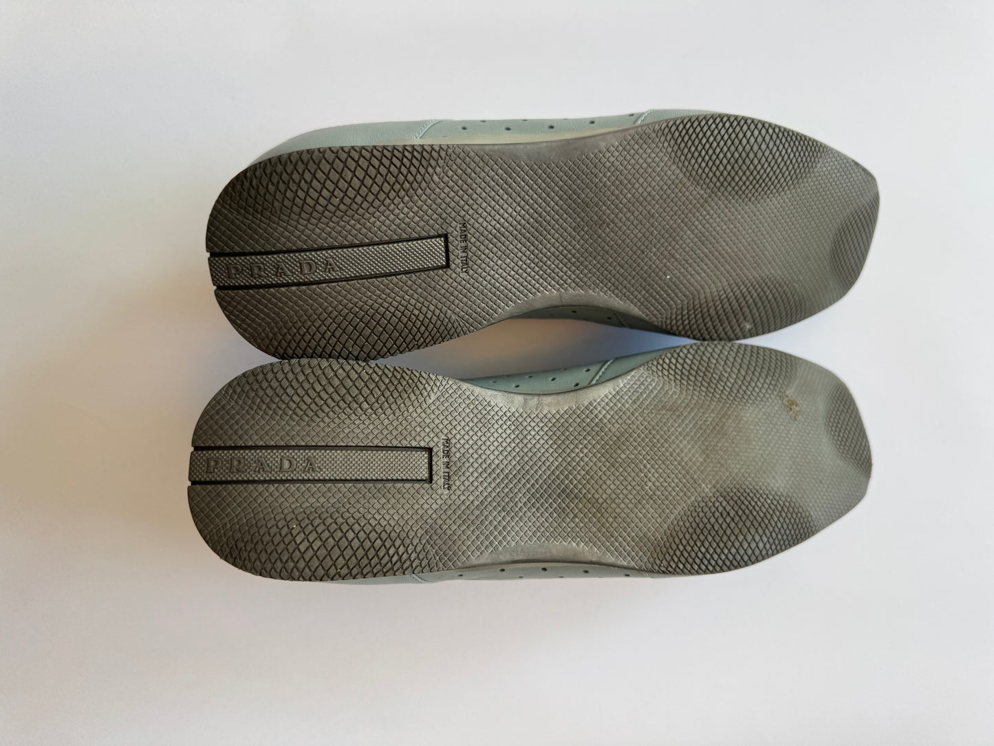Prada Linea Rossa Nappa Leather Running Shoes