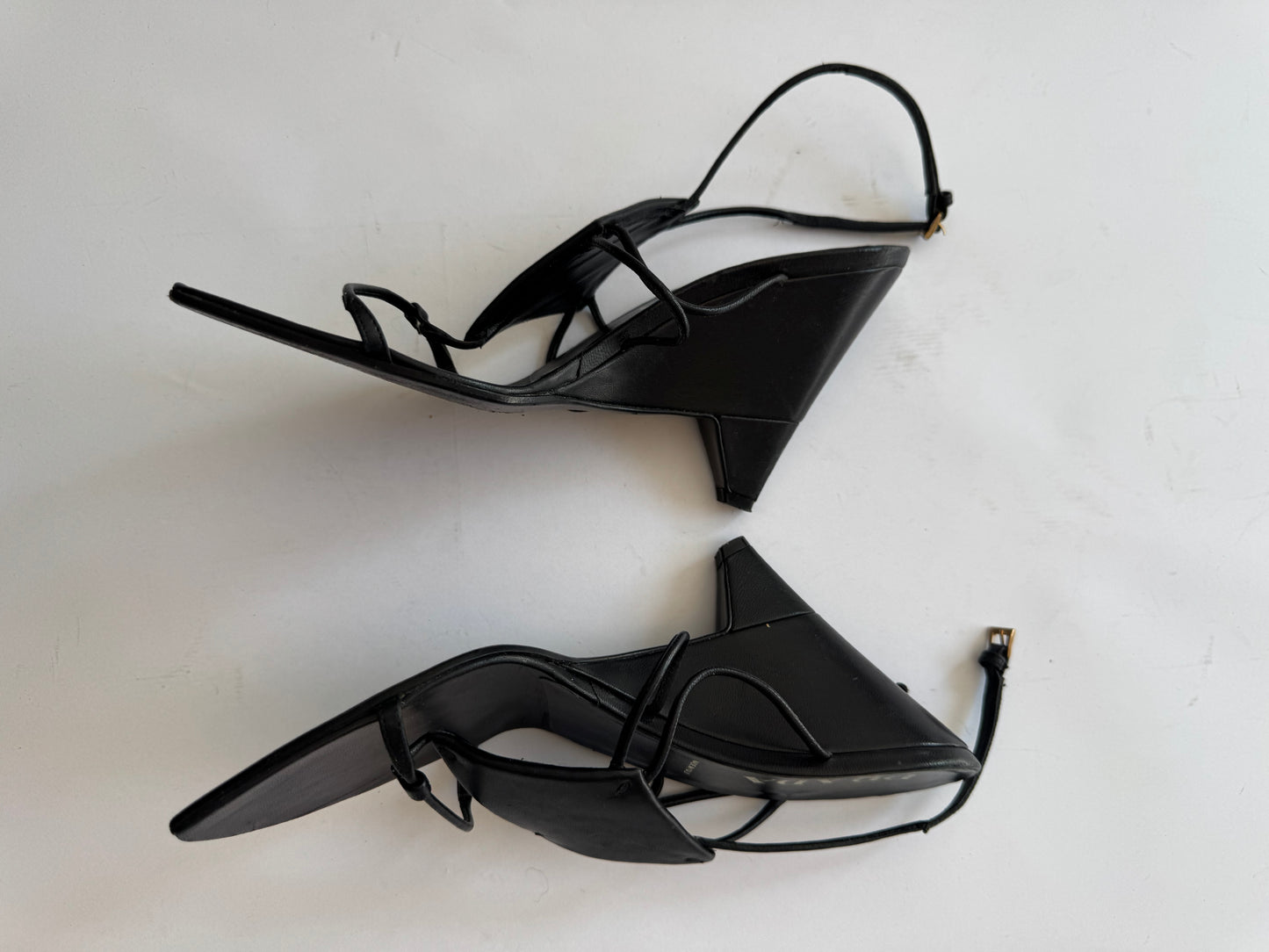 Prada 90s Heeled Sandal Size 38