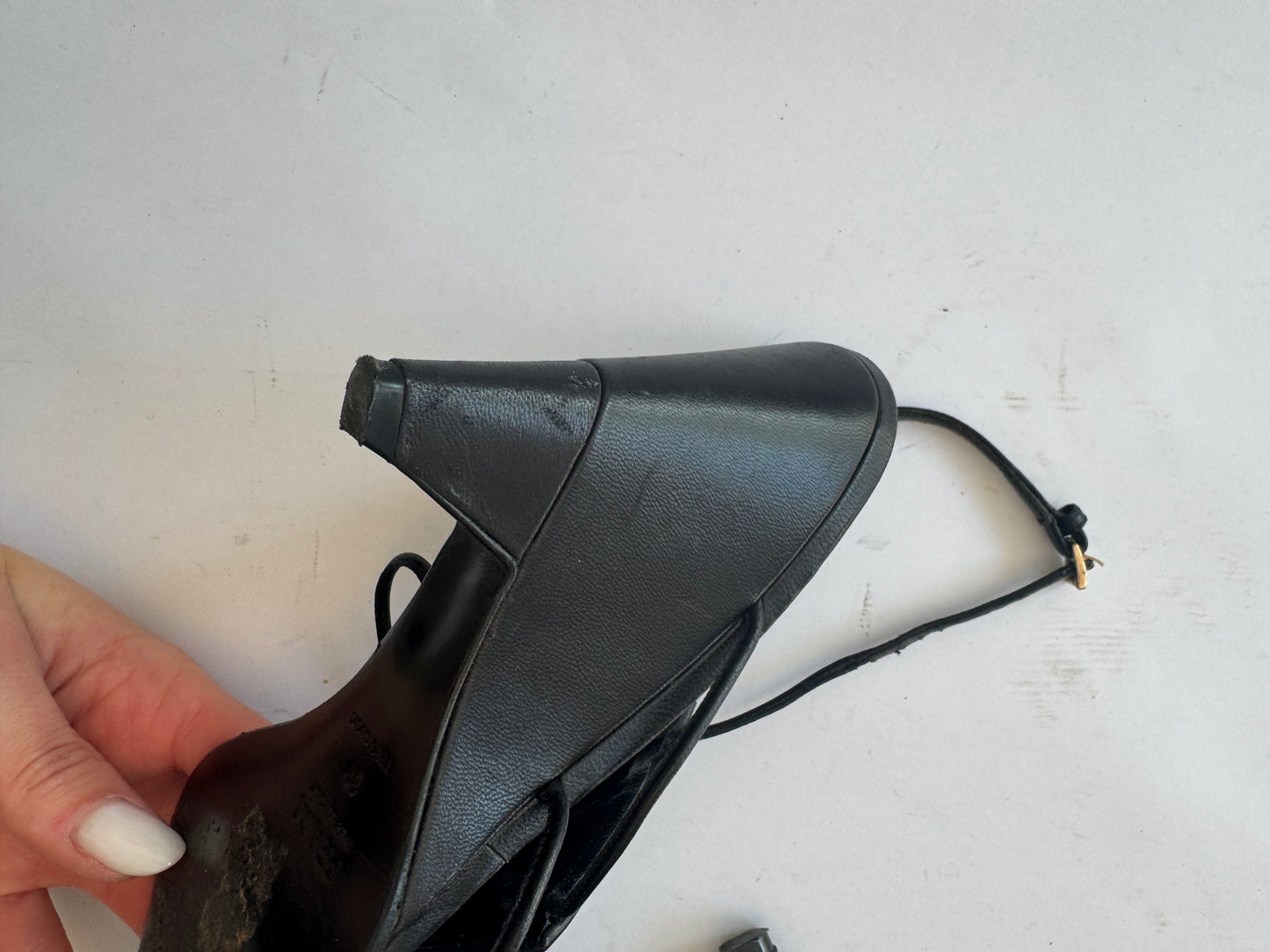 Prada 90s Heeled Sandal Size 38