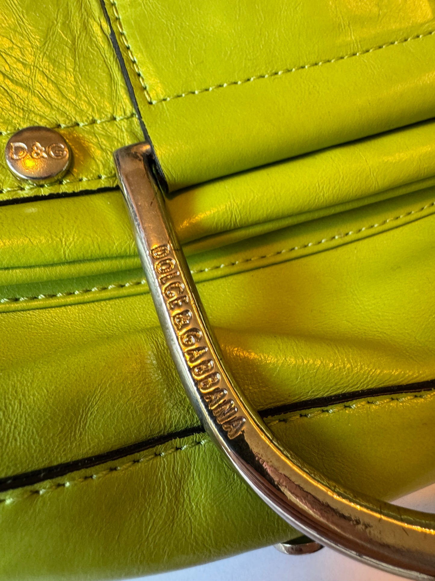 D&G 2000s Green Purse