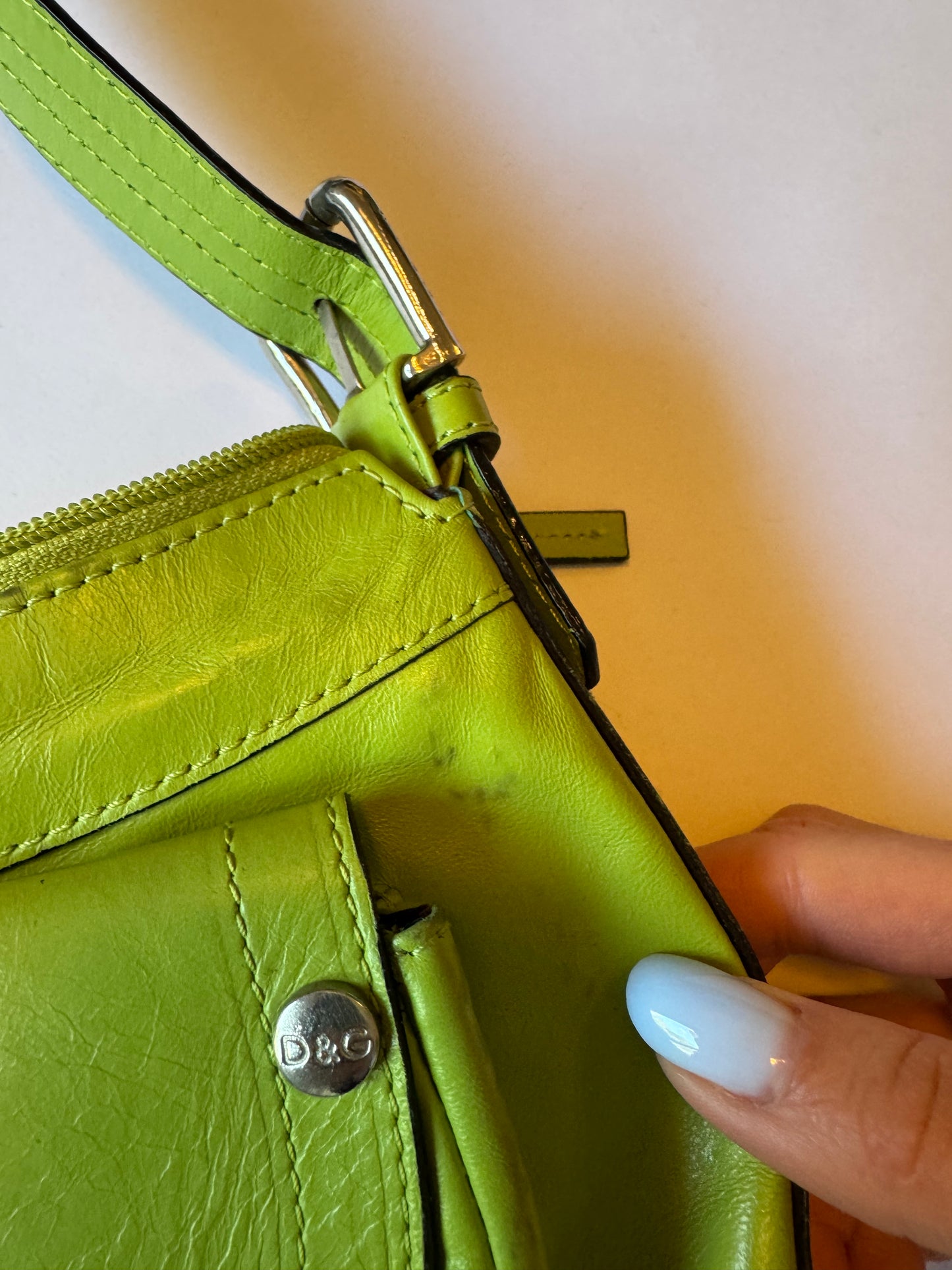 D&G 2000s Green Purse