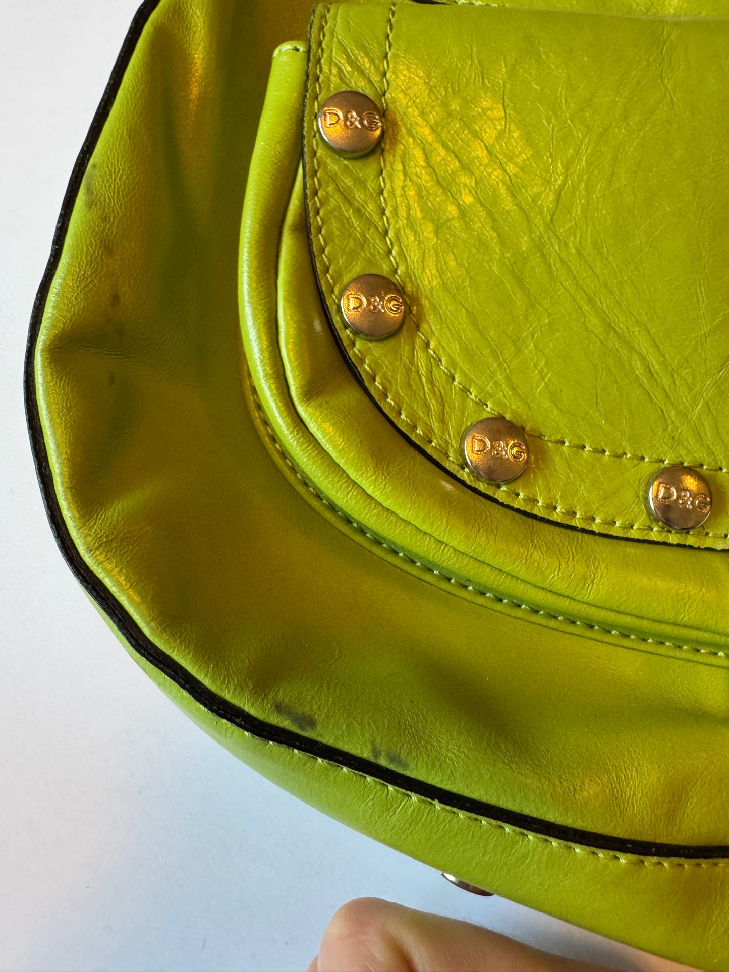 D&G 2000s Green Purse
