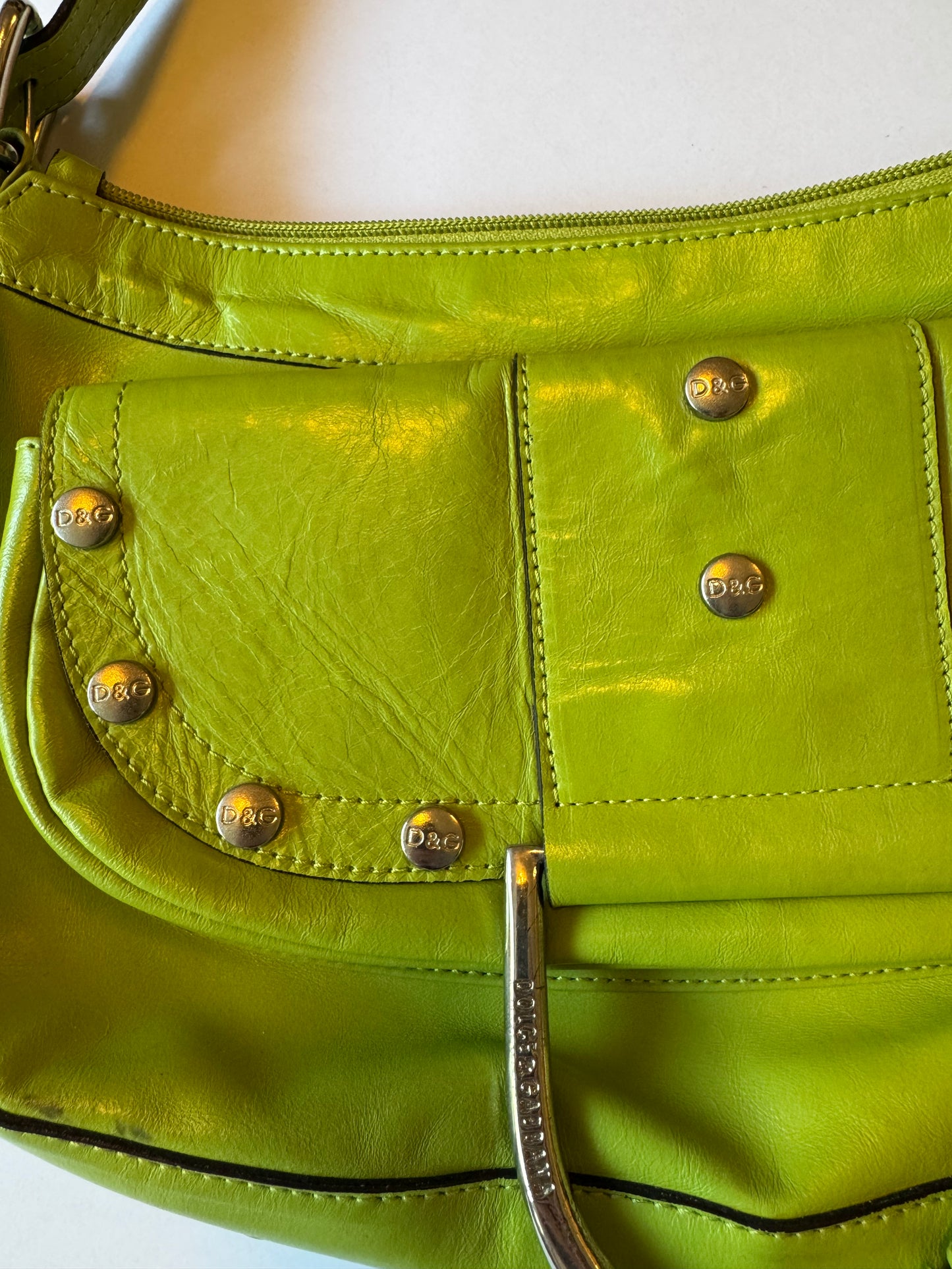 D&G 2000s Green Purse