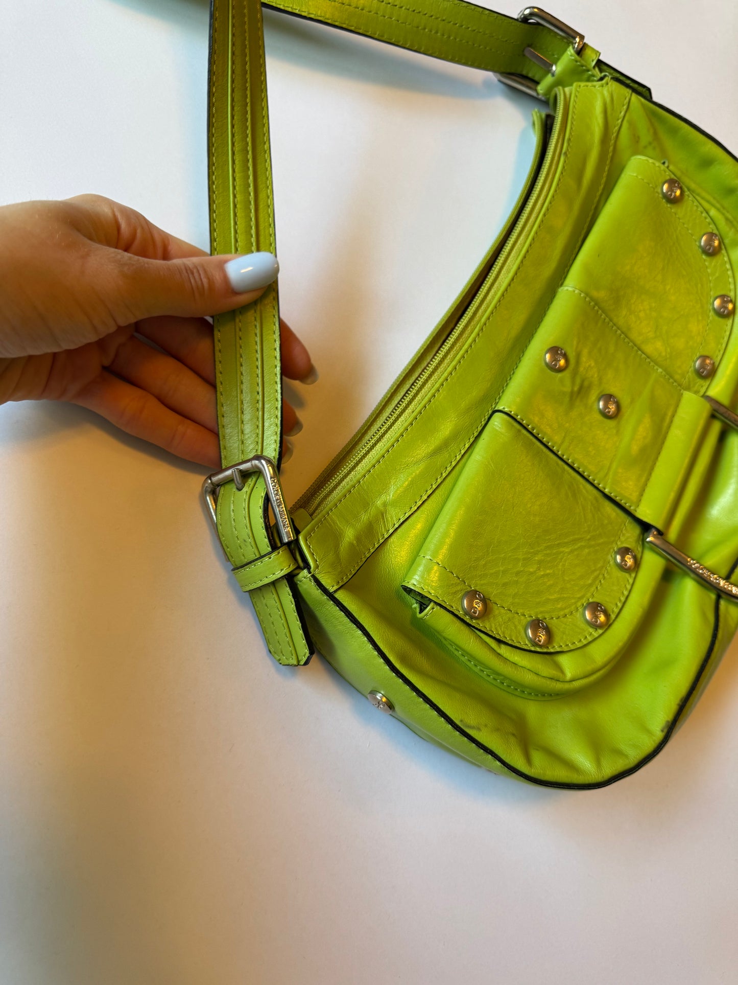 D&G 2000s Green Purse