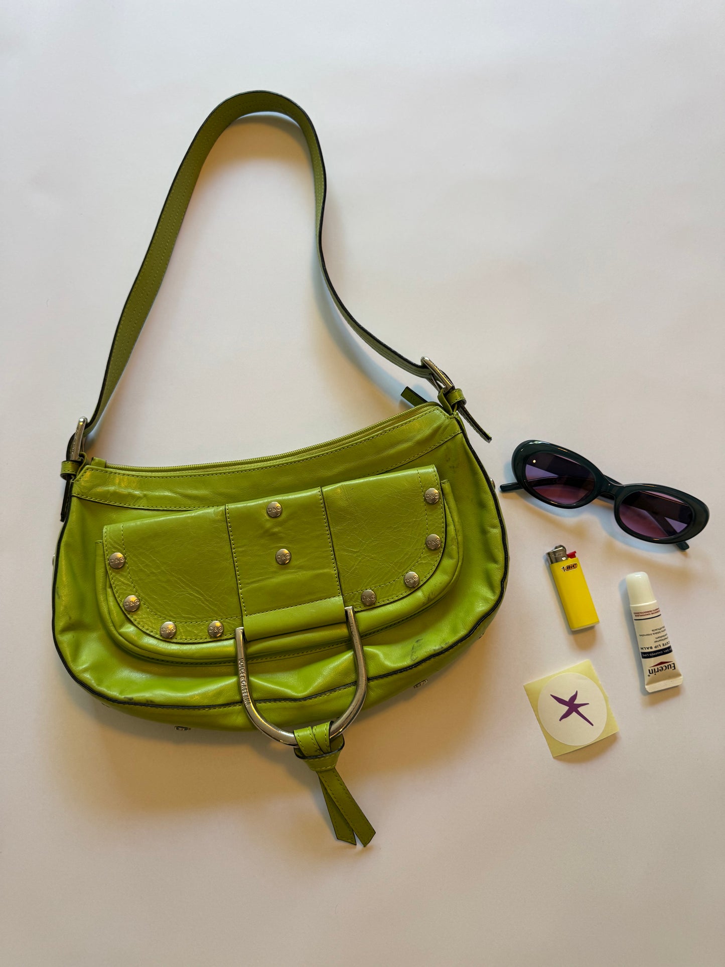 D&G 2000s Green Purse