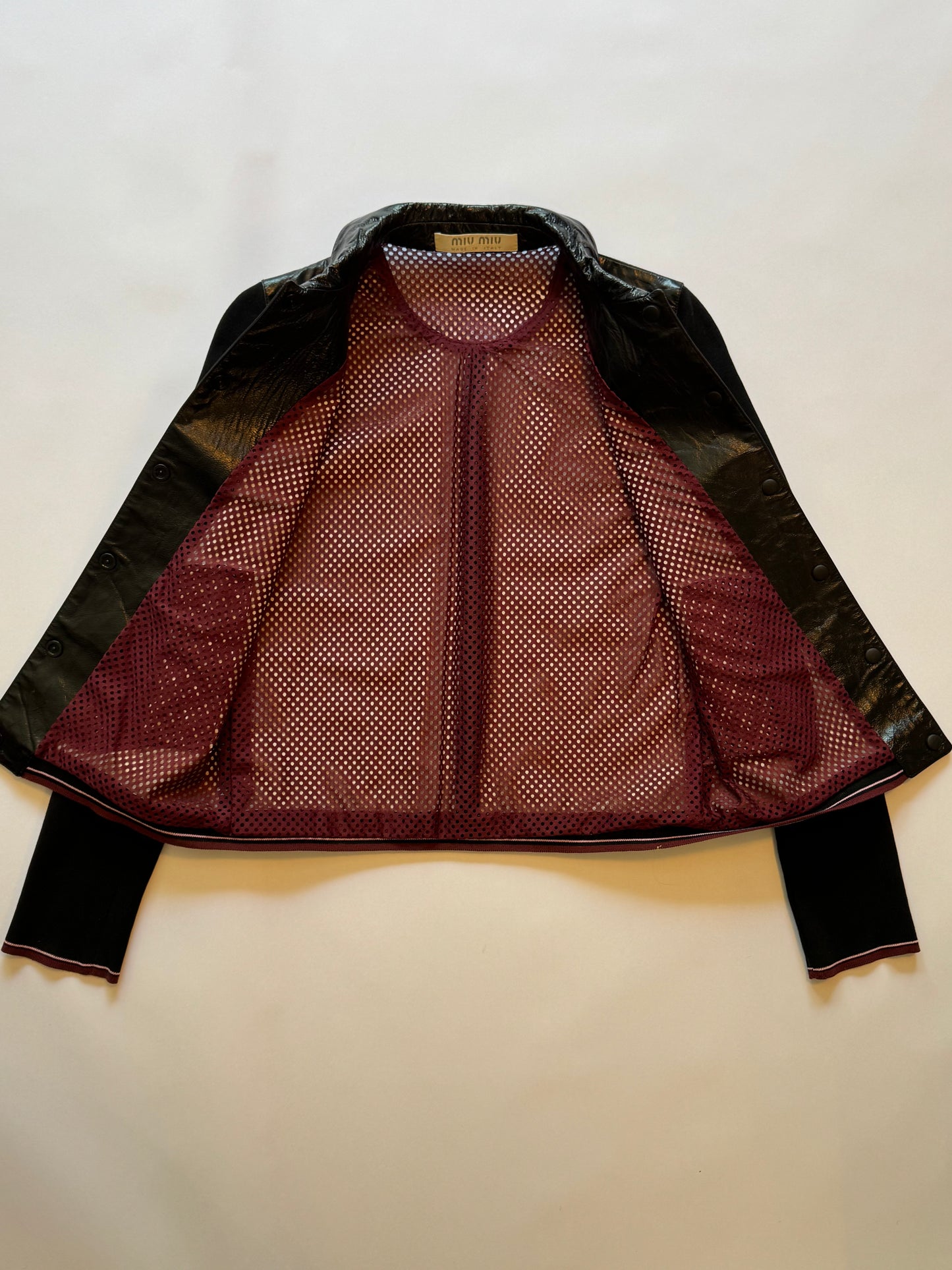 Miu Miu SS 2000 Leather Jacket
