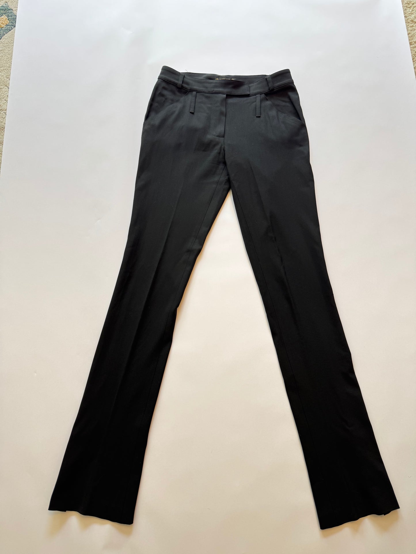 Plein Sud Trousers with Gunmetal Ankle Fasteners