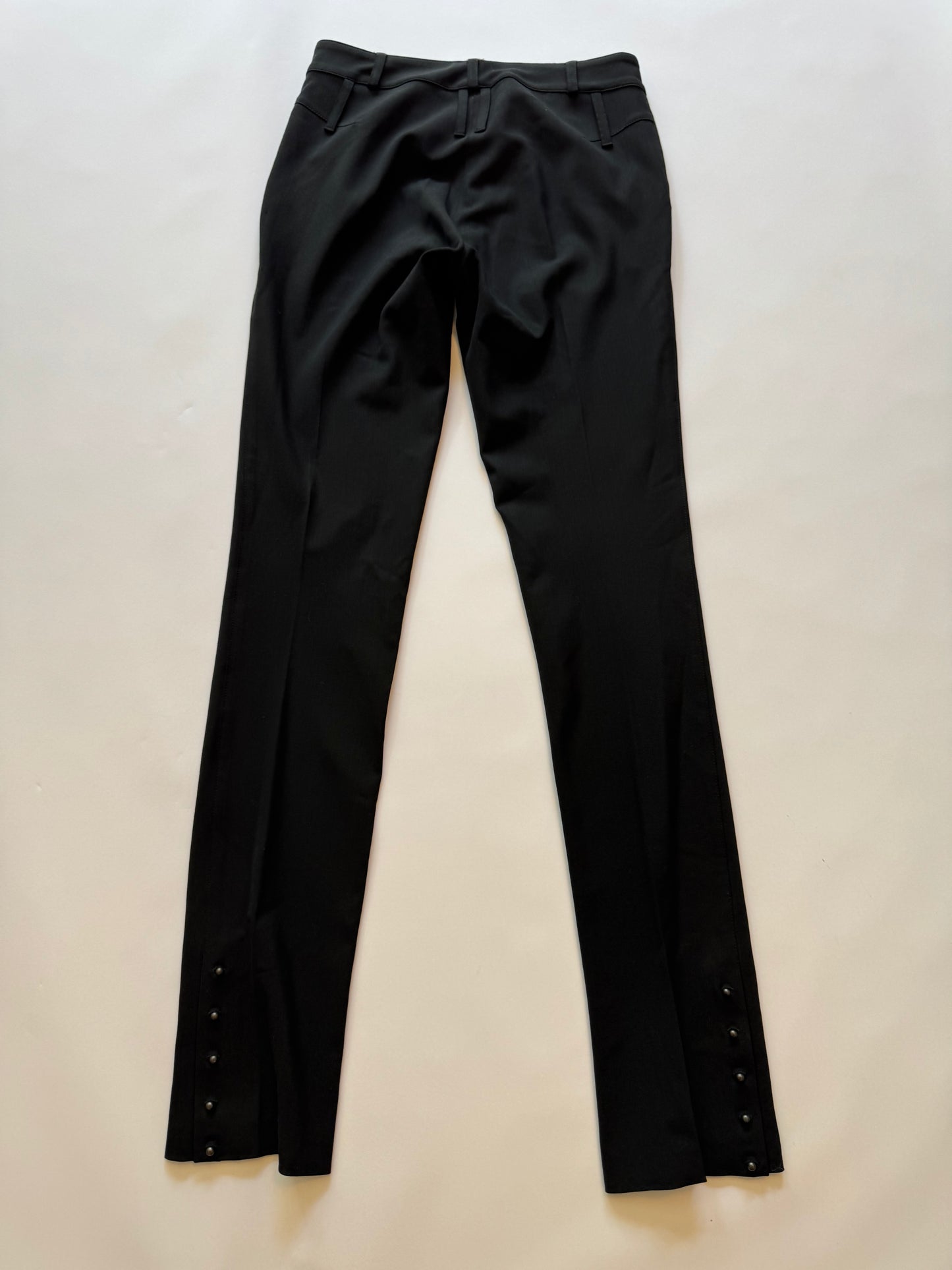 Plein Sud Trousers with Gunmetal Ankle Fasteners