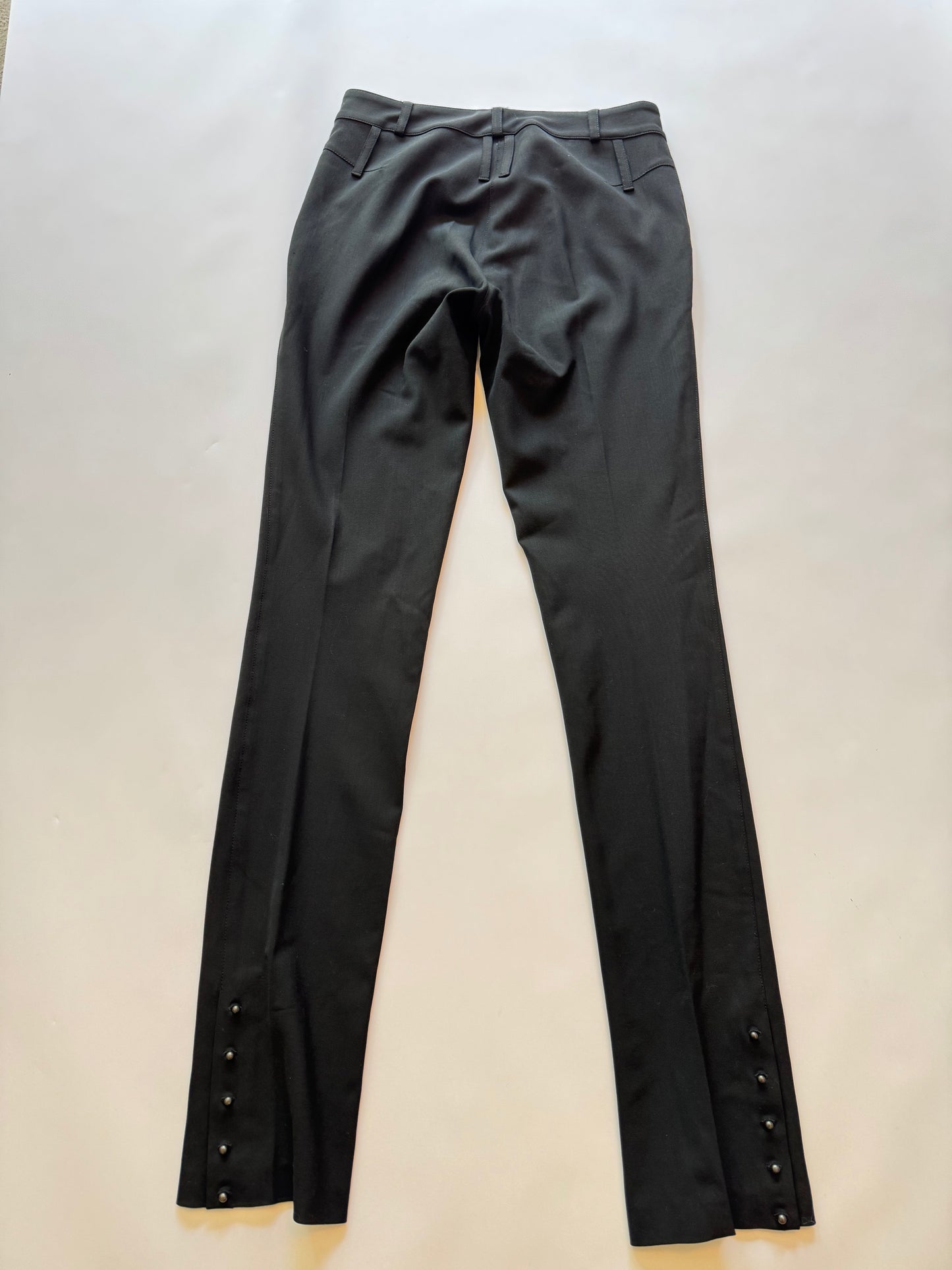 Plein Sud Trousers with Gunmetal Ankle Fasteners