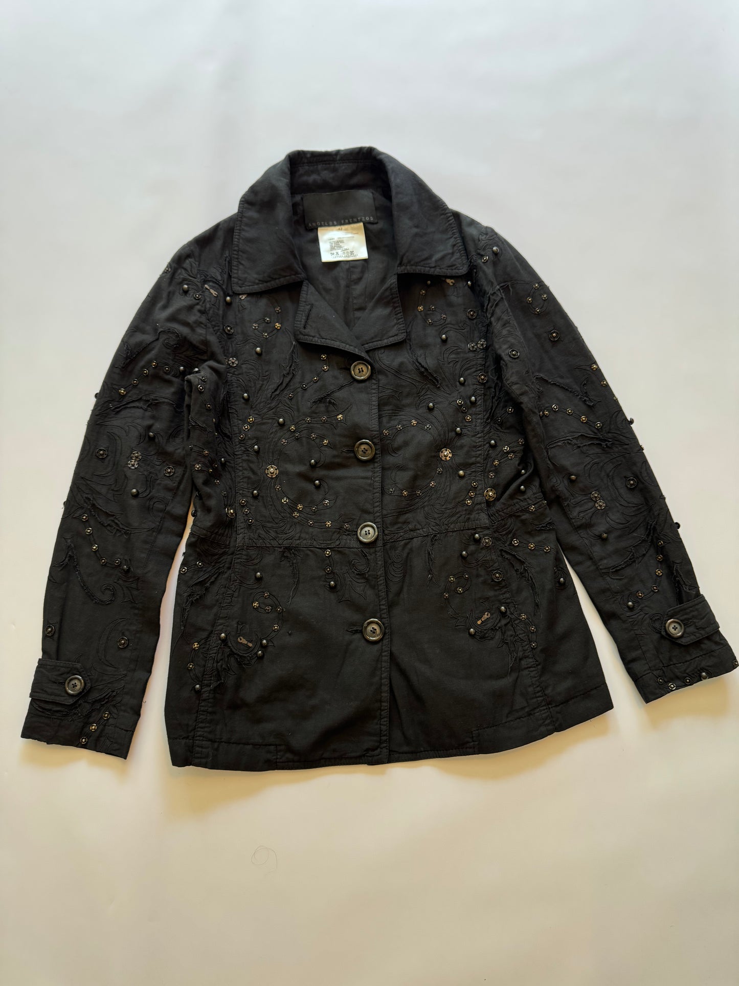 Decorated Buttoned Jacket