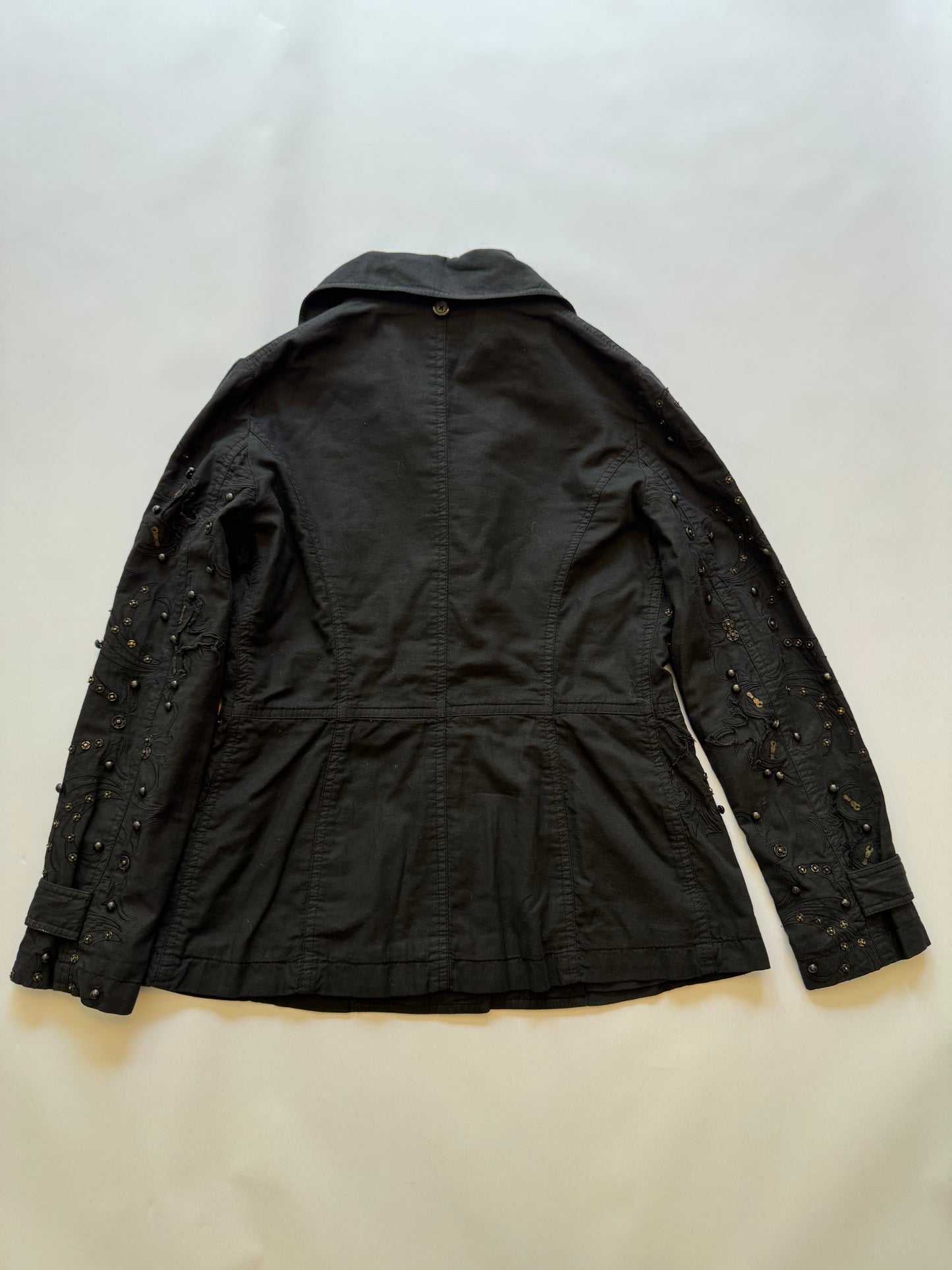Decorated Buttoned Jacket