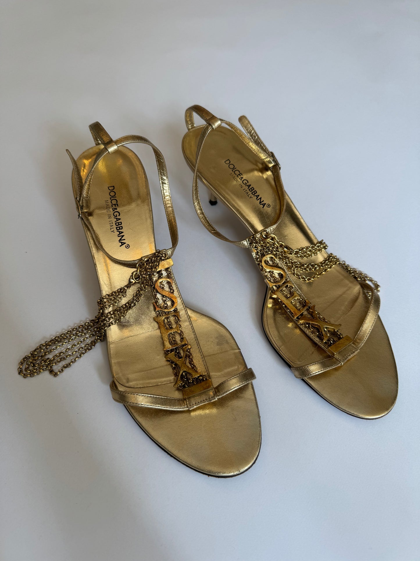 Dolce & Gabbana 2003 SEX Kitten Heels (size 40)