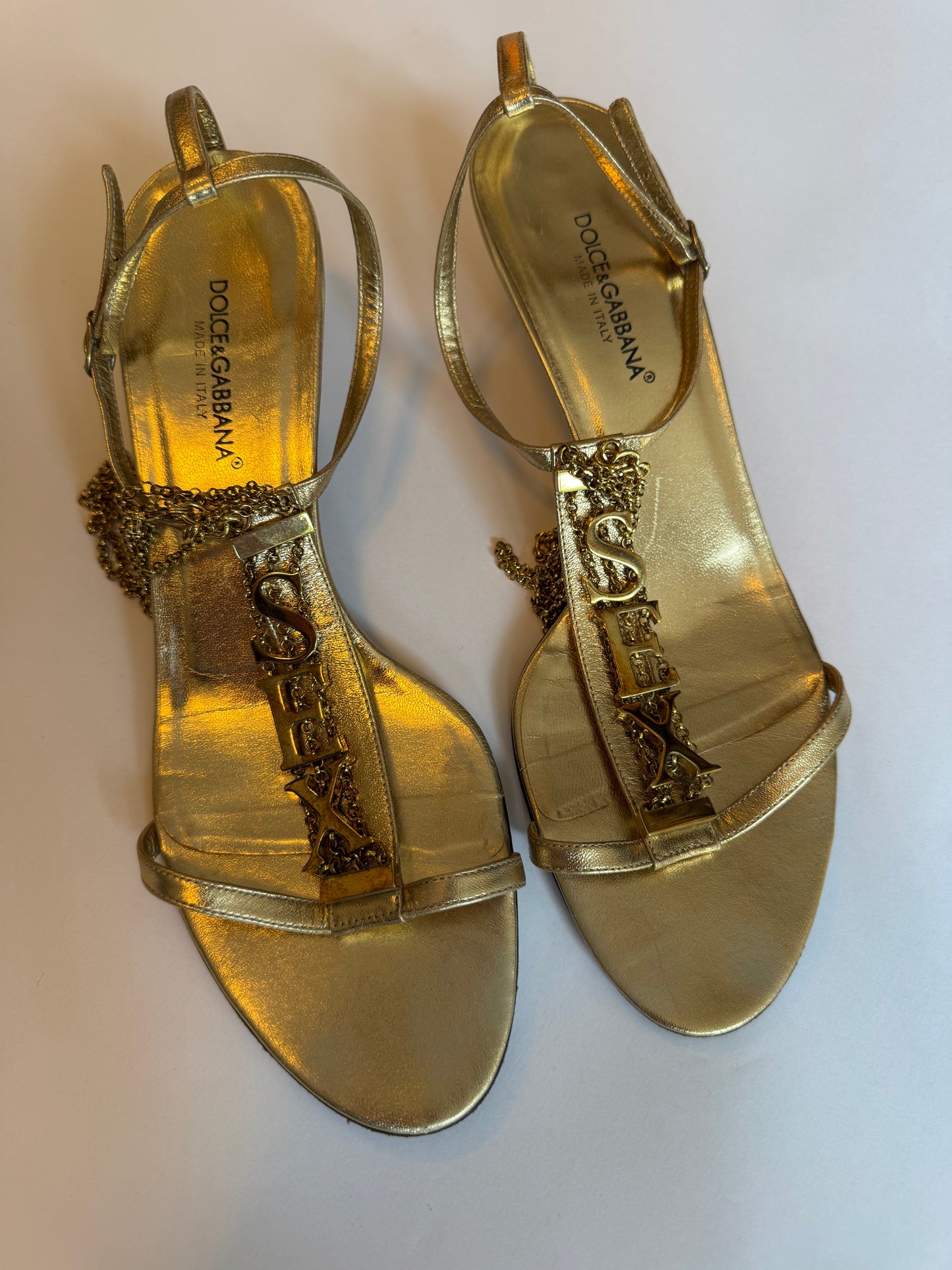 Dolce & Gabbana 2003 SEX Kitten Heels (size 40)