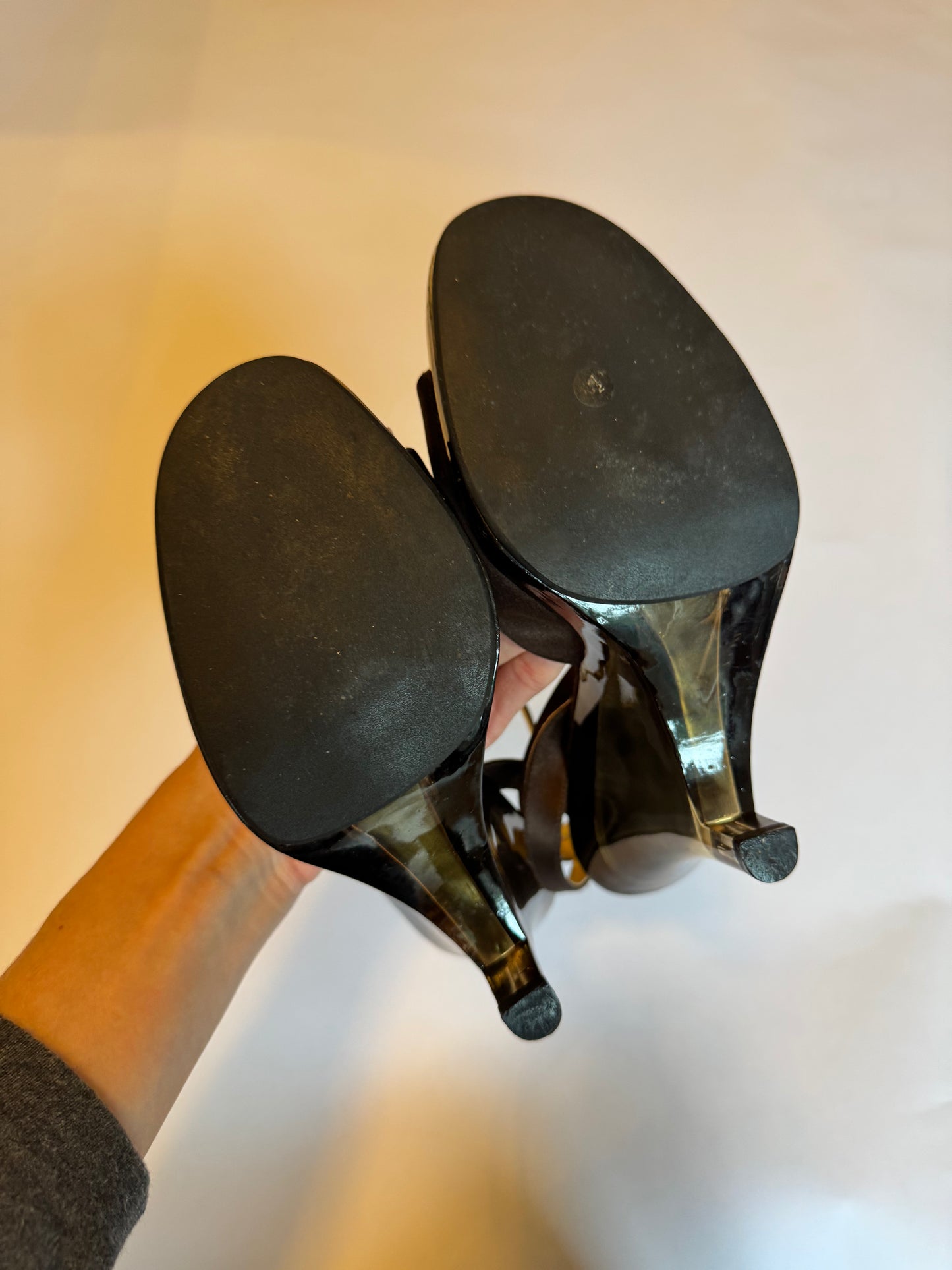 Lucite Wedge Heels from Prada 1998 (size 37)