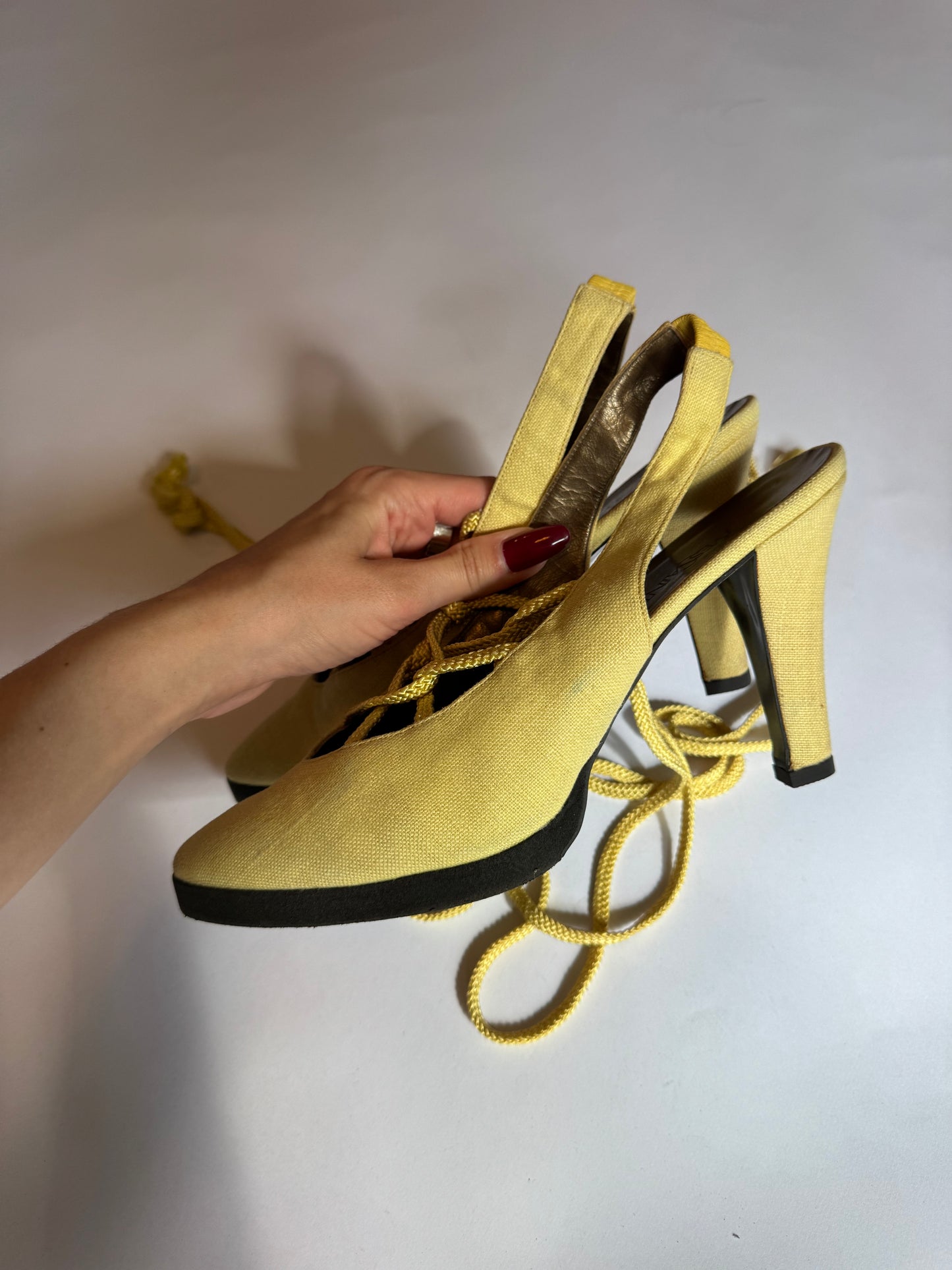 YSL Vintage 1980's Dancing Shoes (US 9)