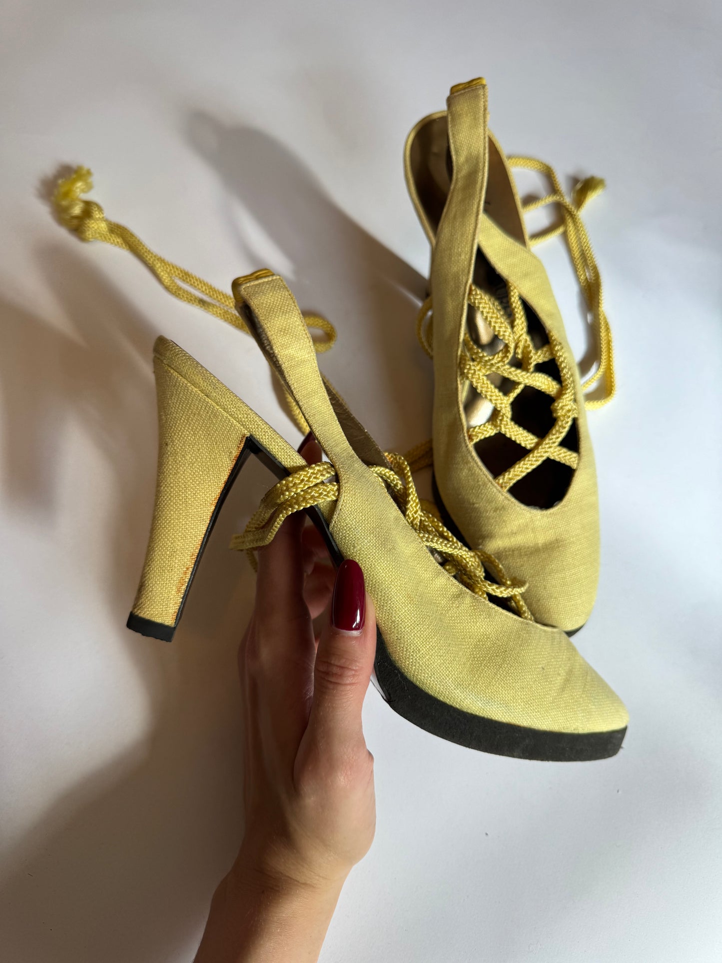 YSL Vintage 1980's Dancing Shoes (US 9)