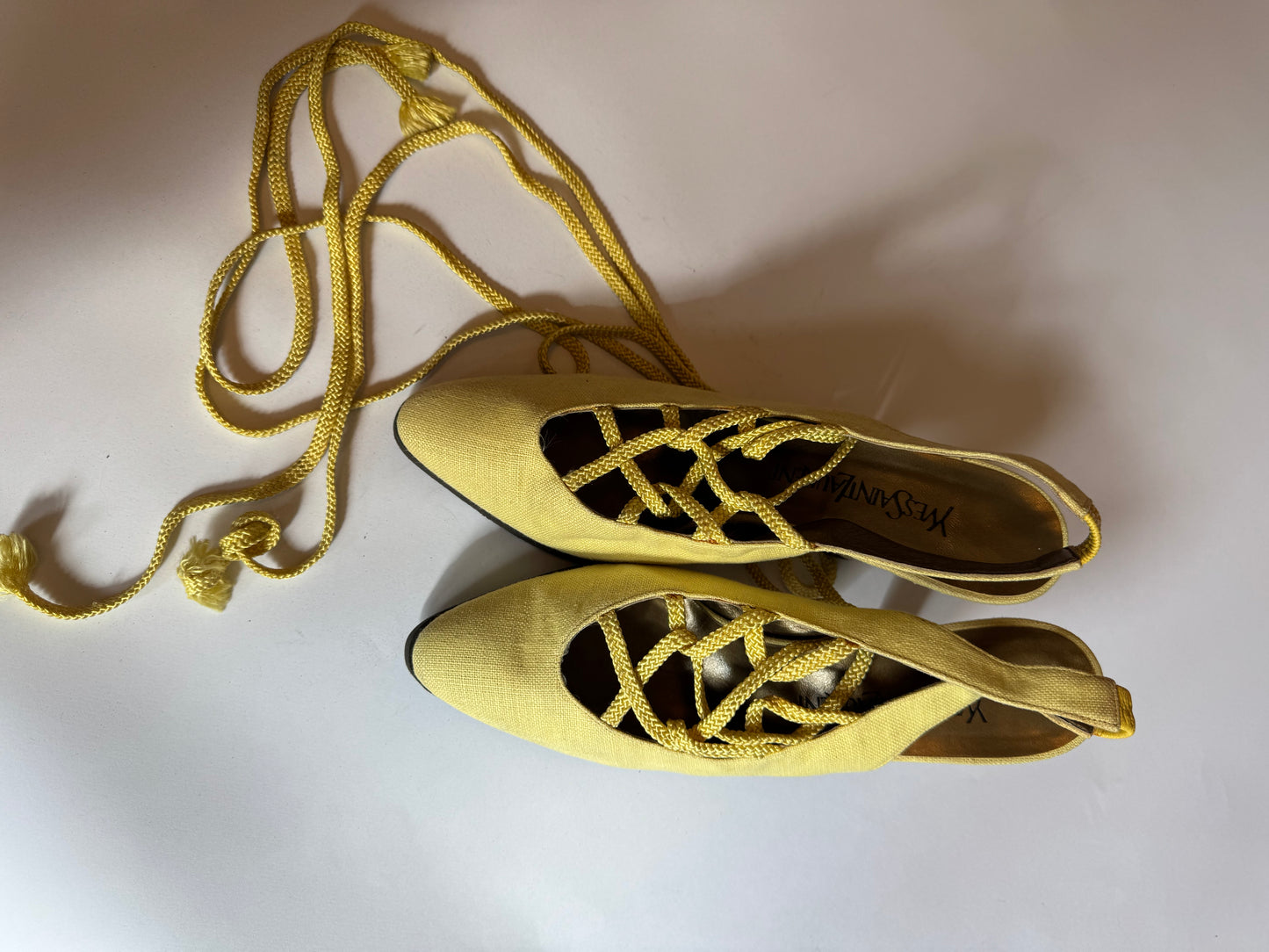 YSL Vintage 1980's Dancing Shoes (US 9)