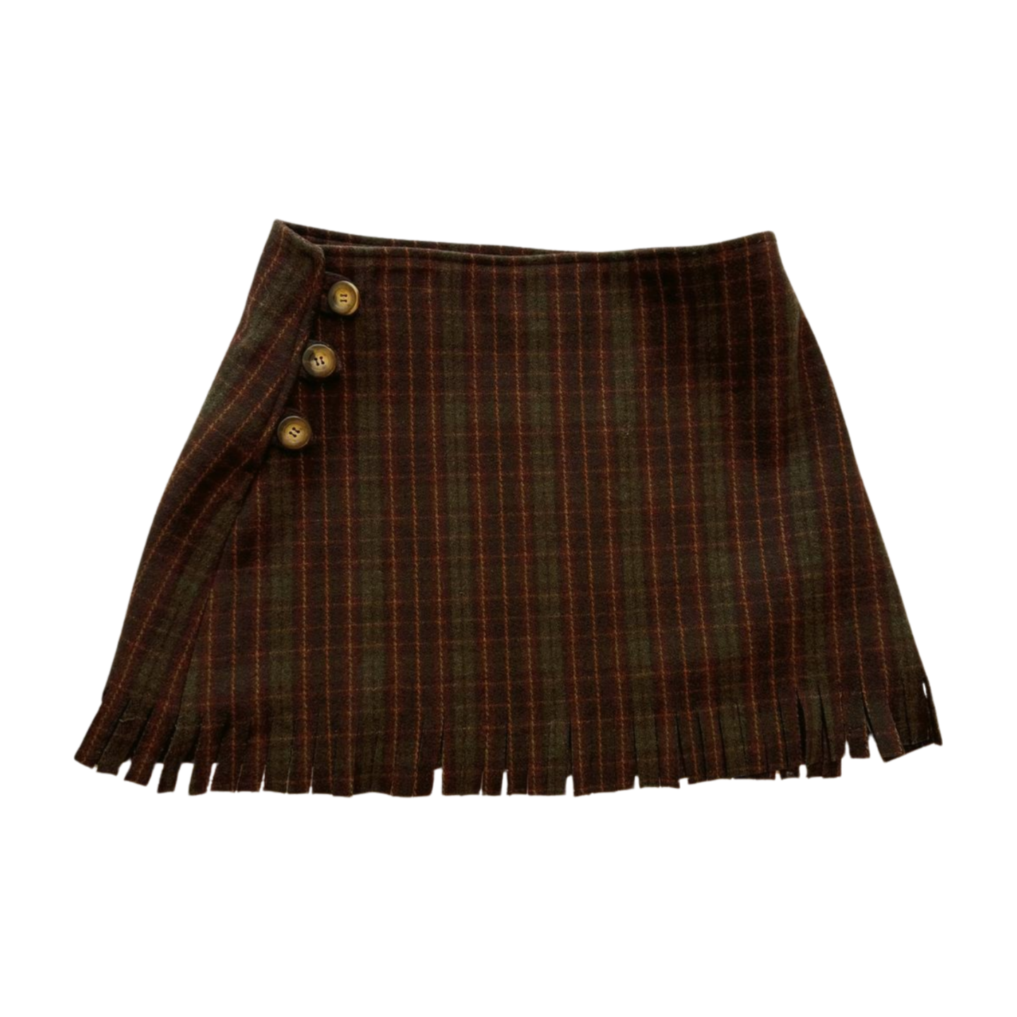 G by Romeo Gigli Argyle Mini Skirt