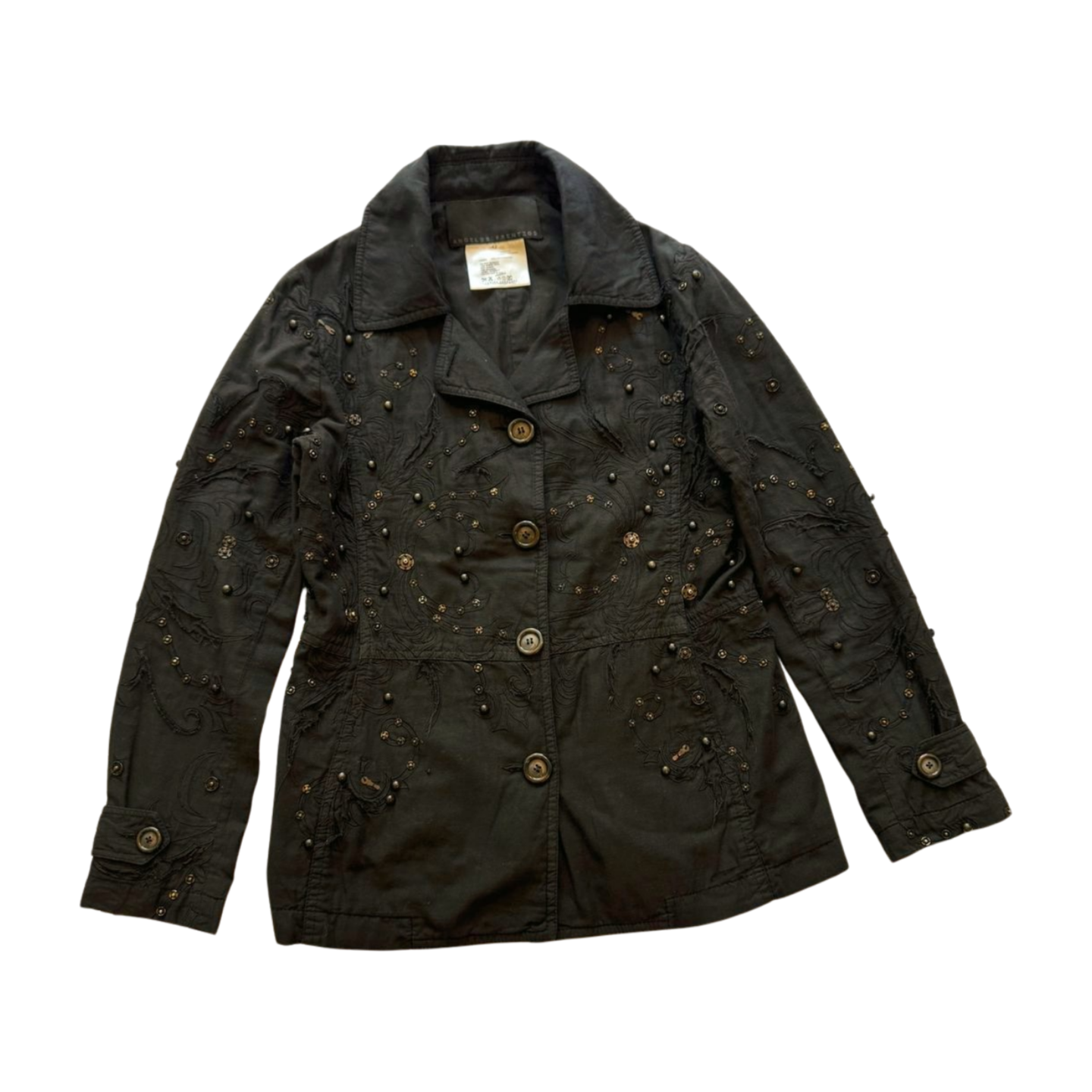 Decorated Buttoned Jacket