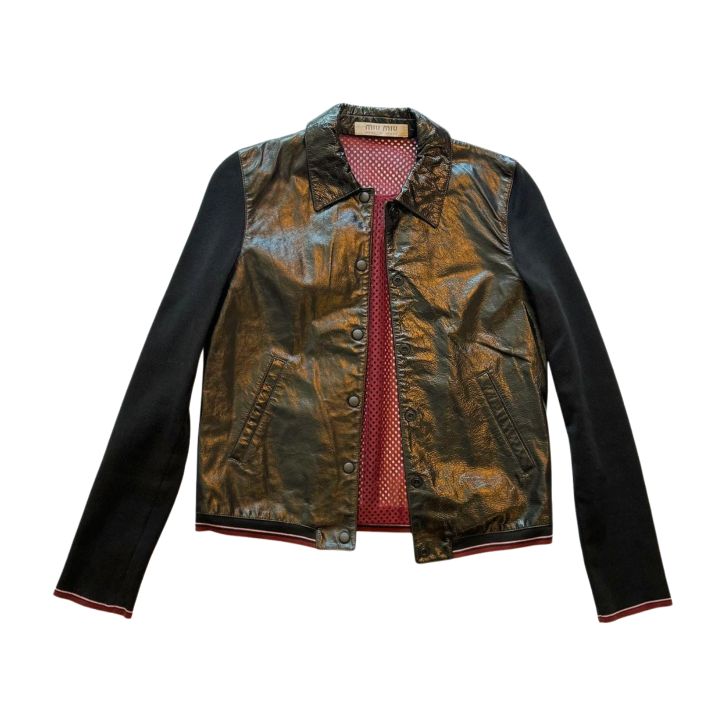 Miu Miu SS 2000 Leather Jacket
