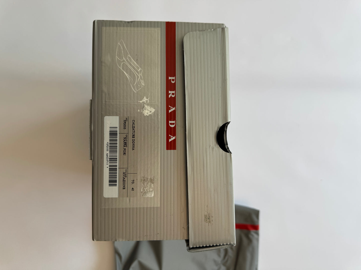 Prada Linea Rossa Nappa Leather Running Shoes