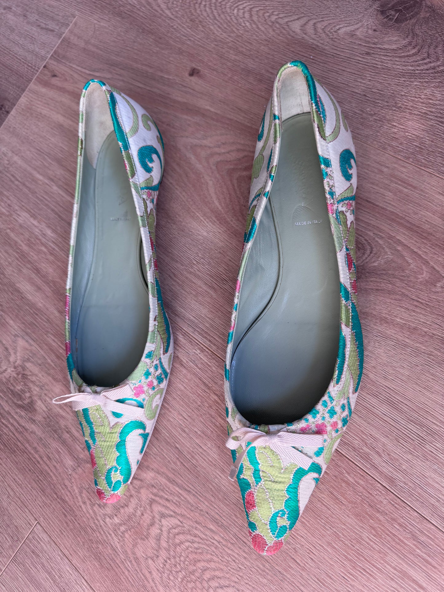 Prada 2003 Brocade Ballerinas (41)