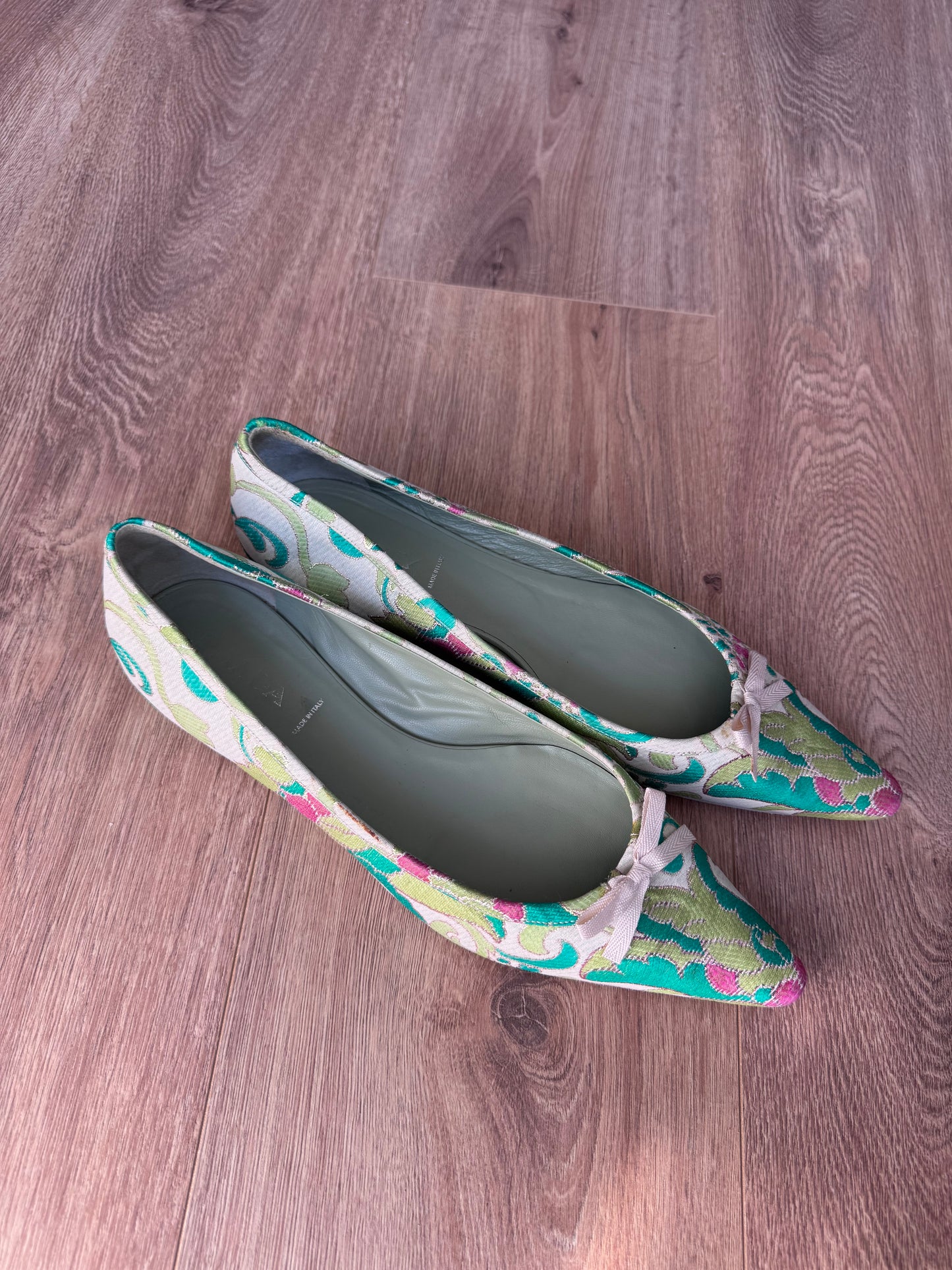 Prada 2003 Brocade Ballerinas (41)