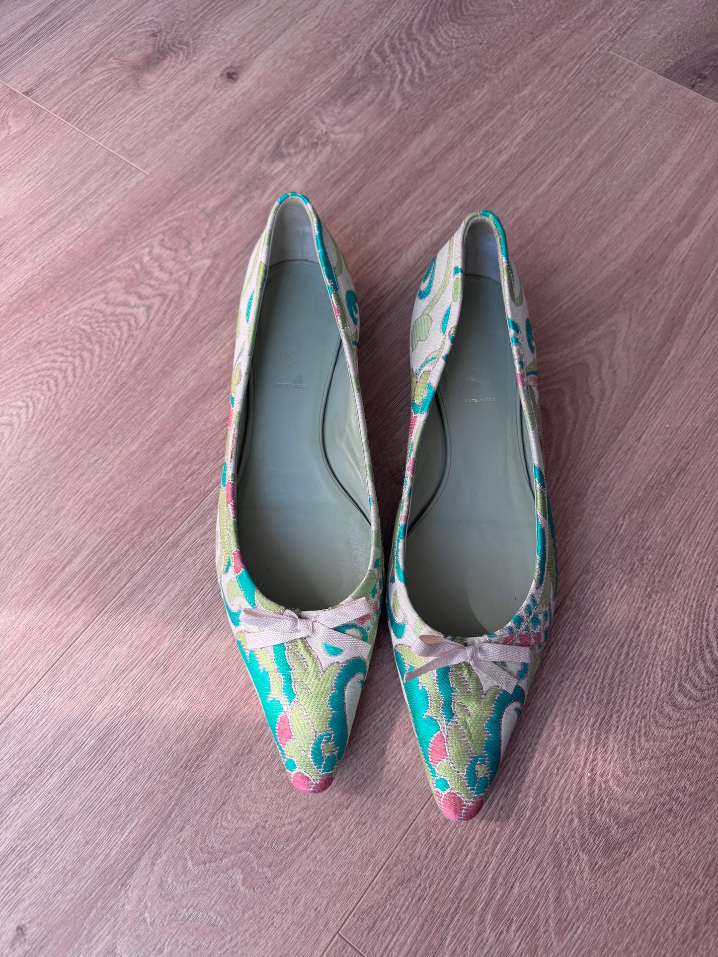 Prada 2003 Brocade Ballerinas (41)