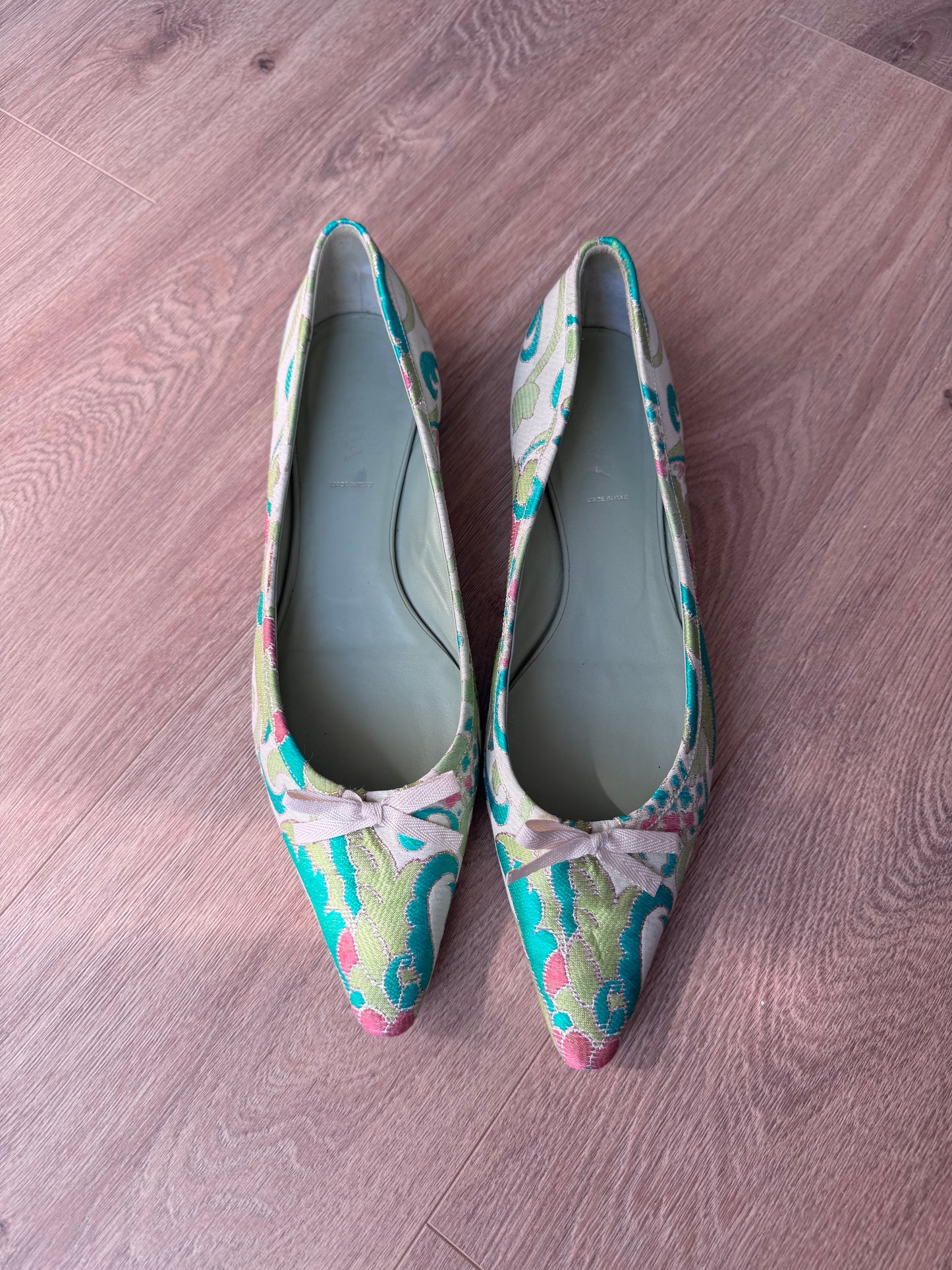Prada 2003 Brocade Ballerinas (41)