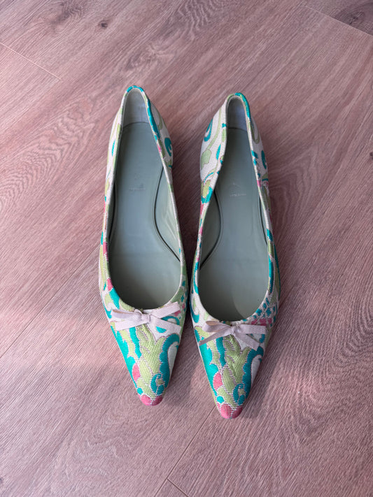 Prada 2003 Brocade Ballerinas (41)