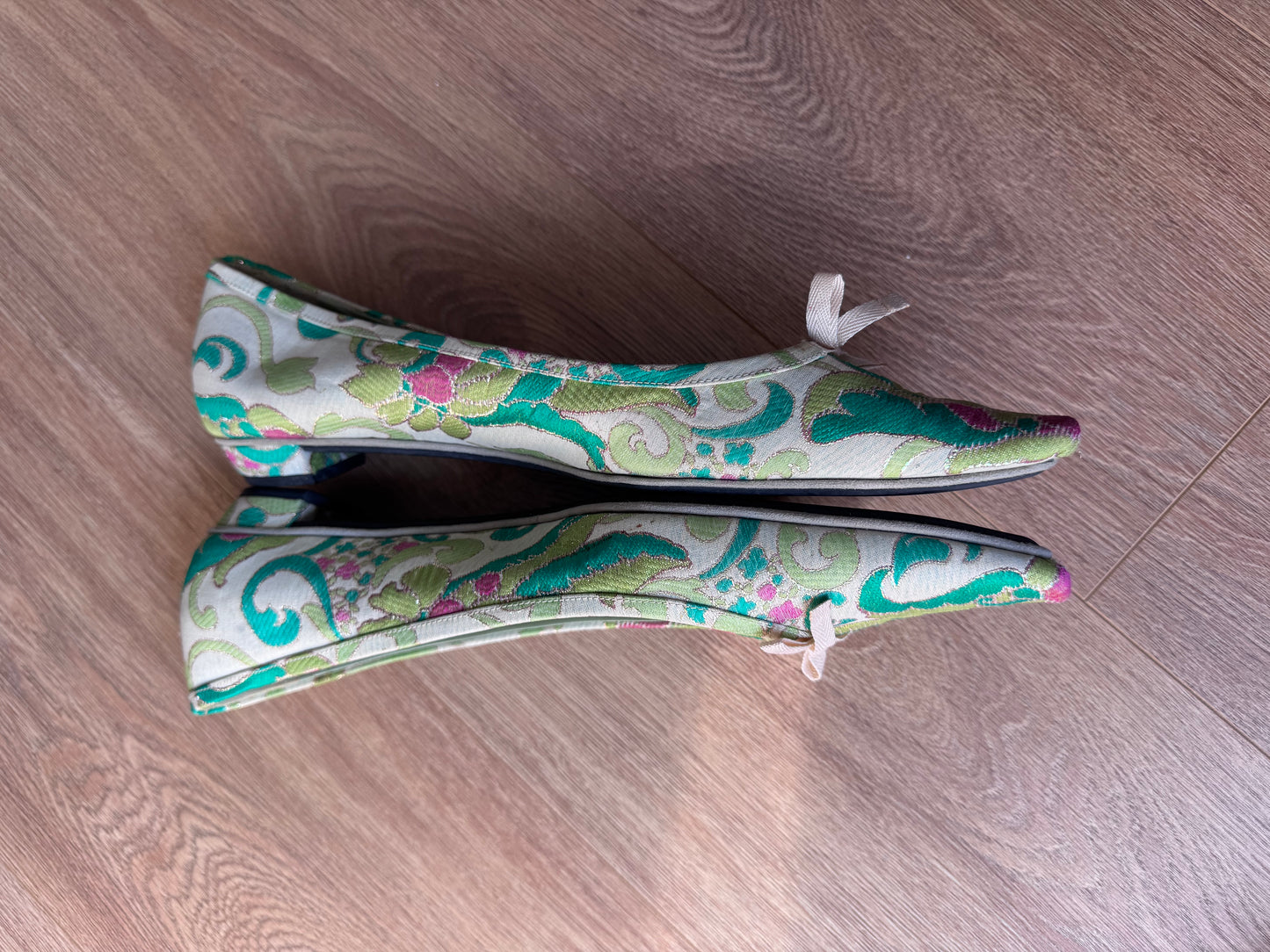 Prada 2003 Brocade Ballerinas (41)
