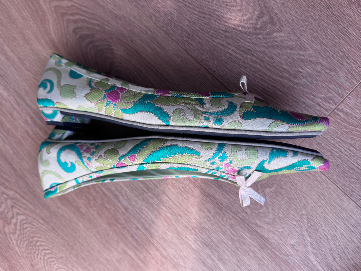 Prada 2003 Brocade Ballerinas (41)