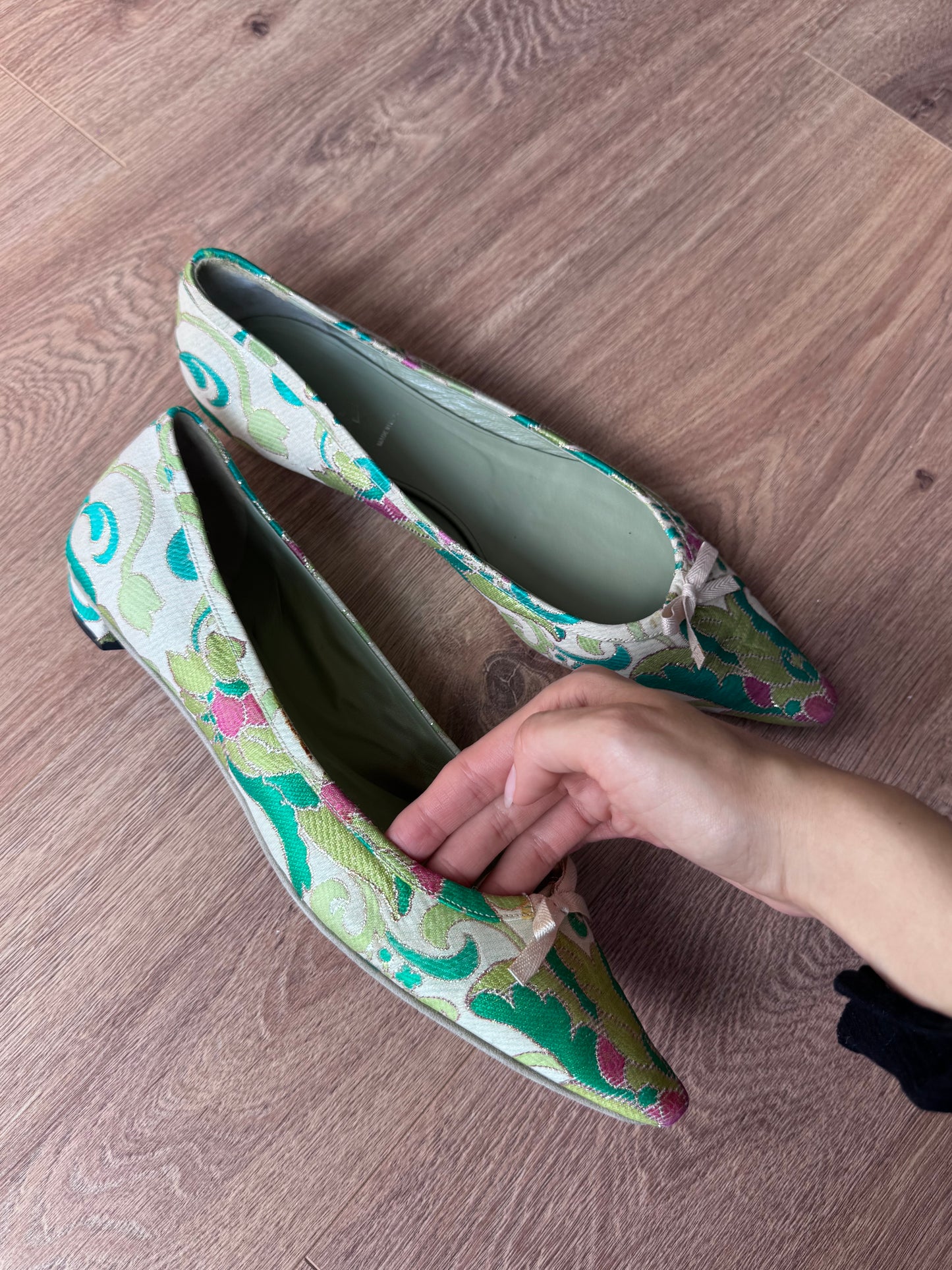 Prada 2003 Brocade Ballerinas (41)