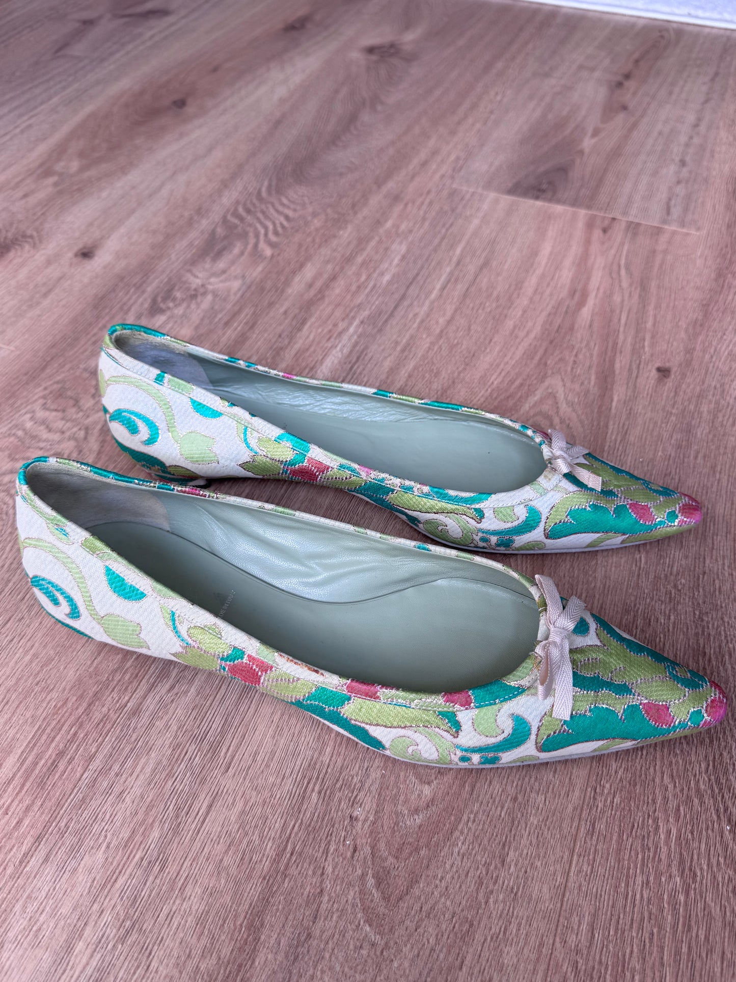 Prada 2003 Brocade Ballerinas (41)
