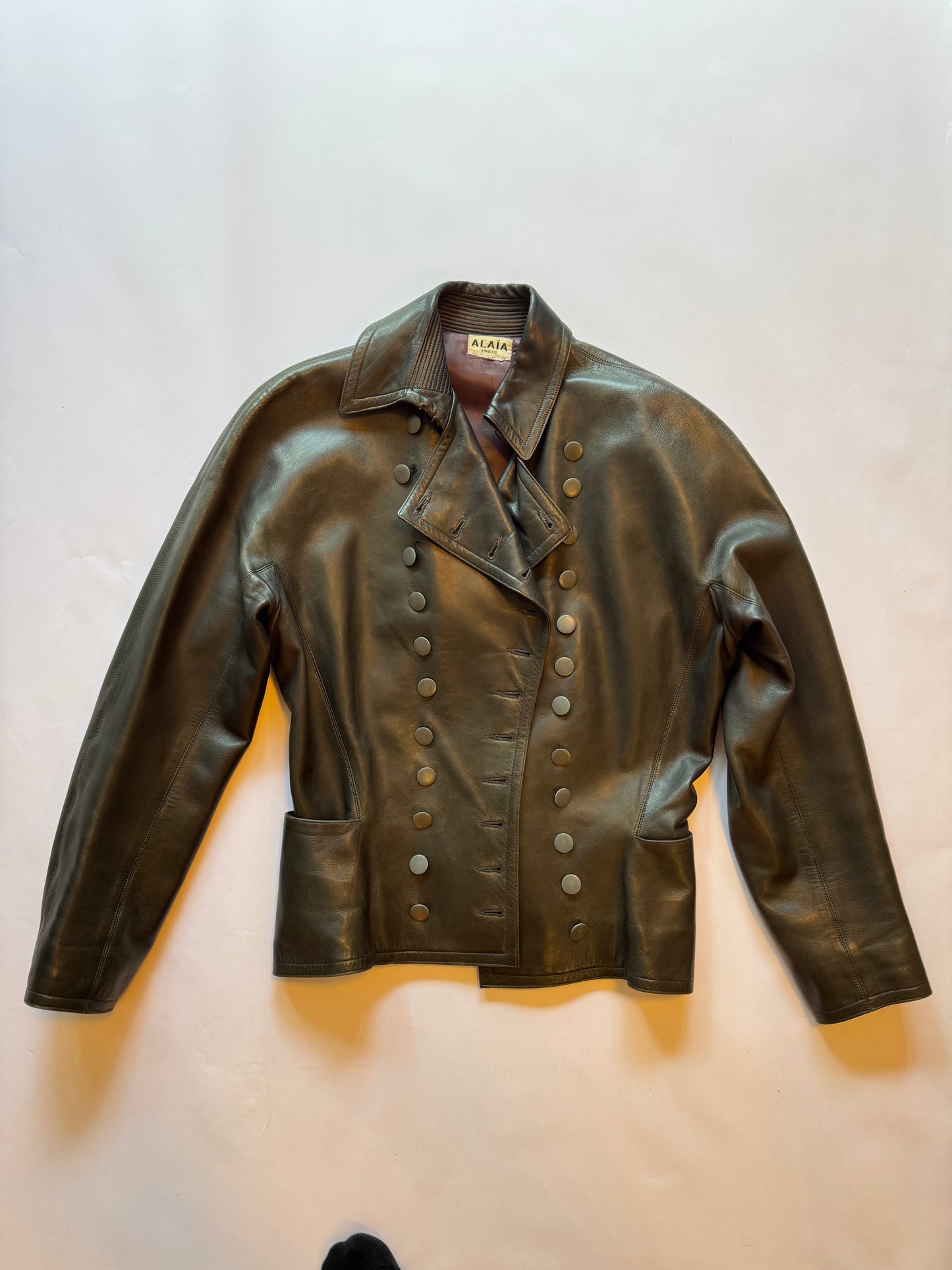 Alaia 1987 Leather Jacket