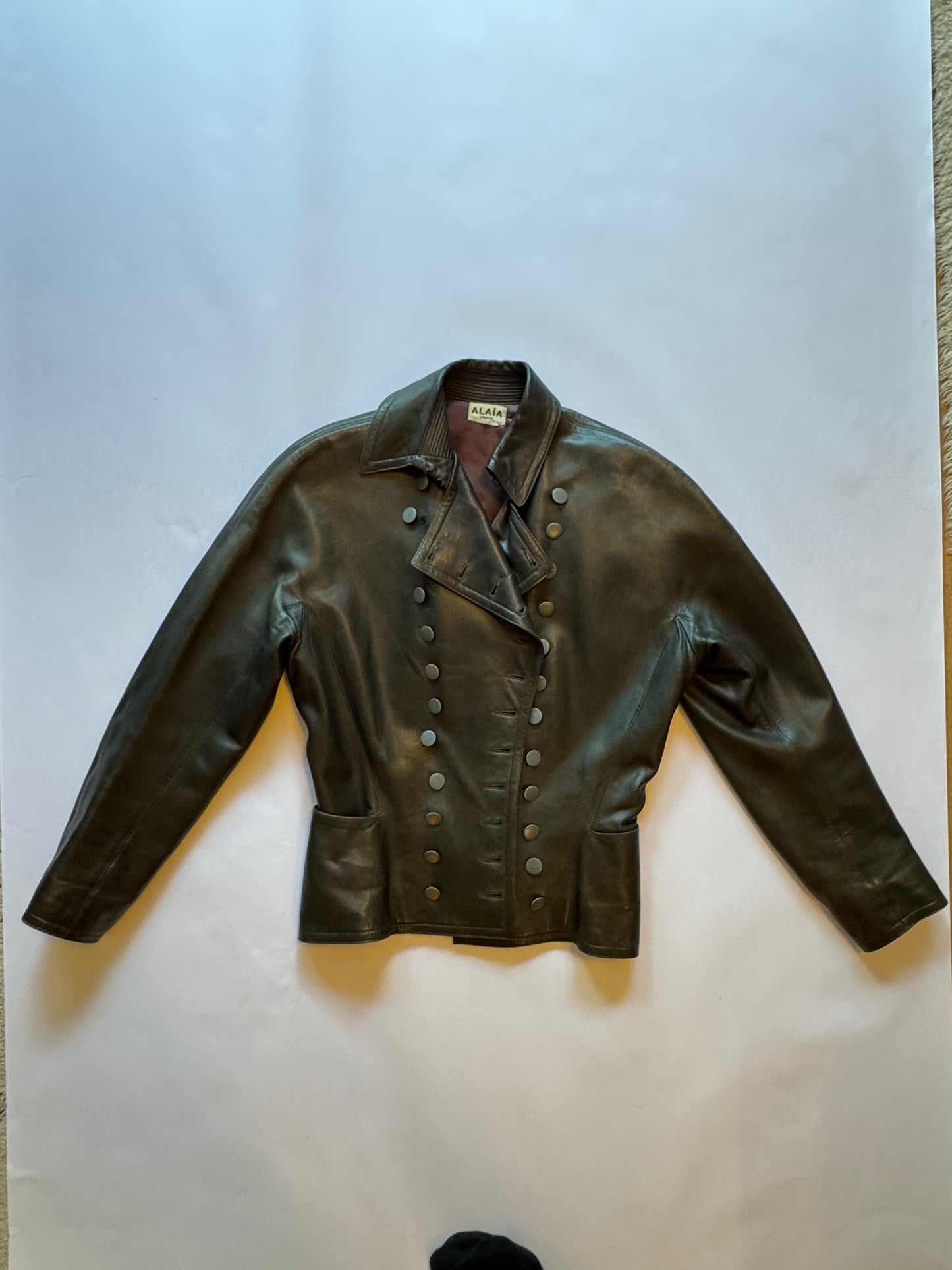 Alaia 1987 Leather Jacket