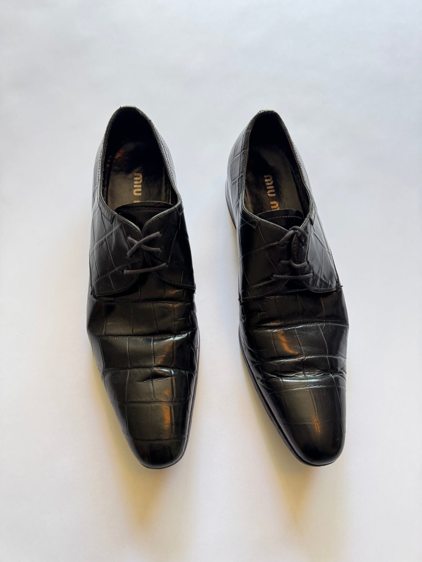 Miu Miu 90s Dress Shoes. Size 6 Mens