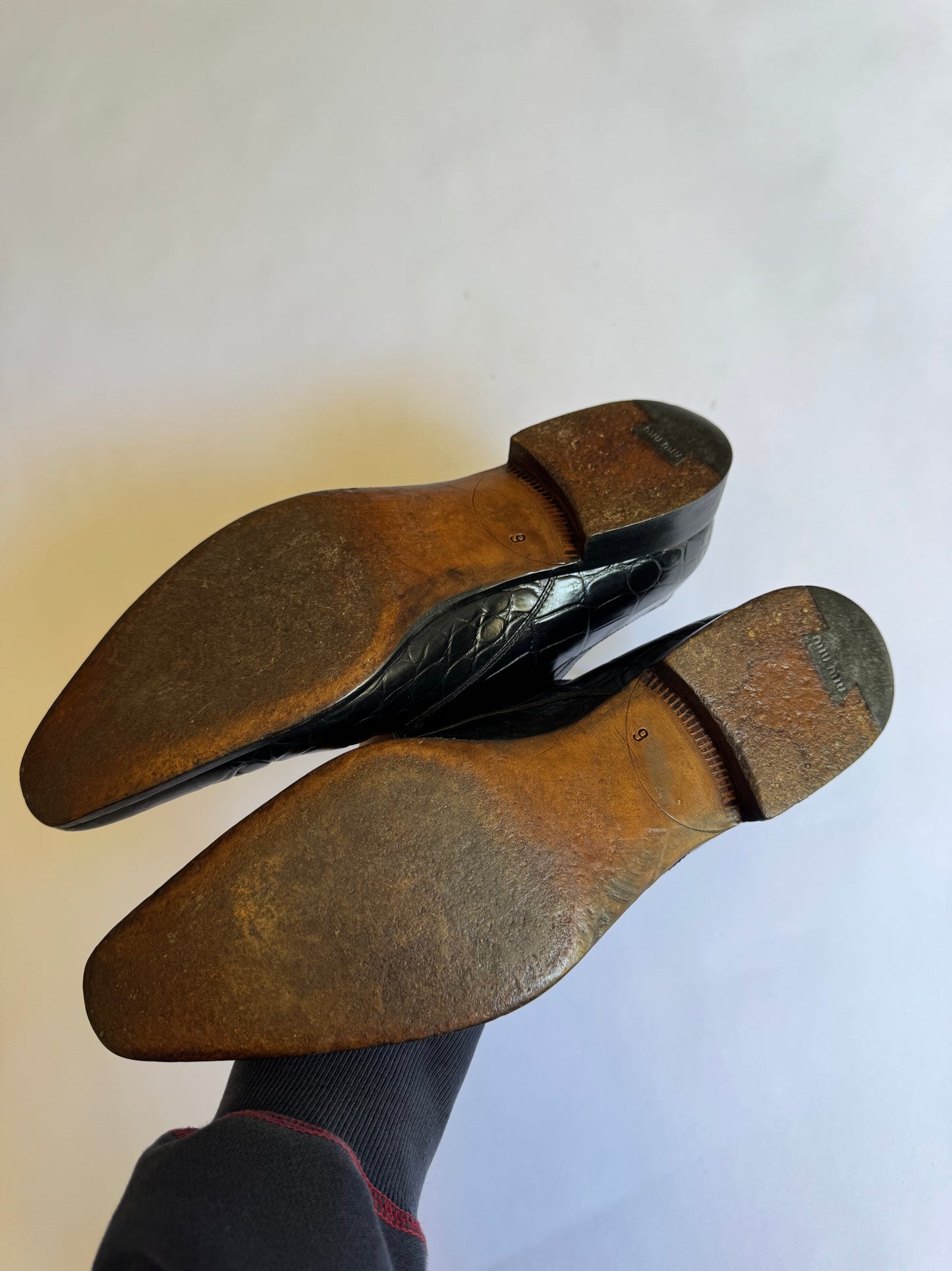 Miu Miu 90s Dress Shoes. Size 6 Mens