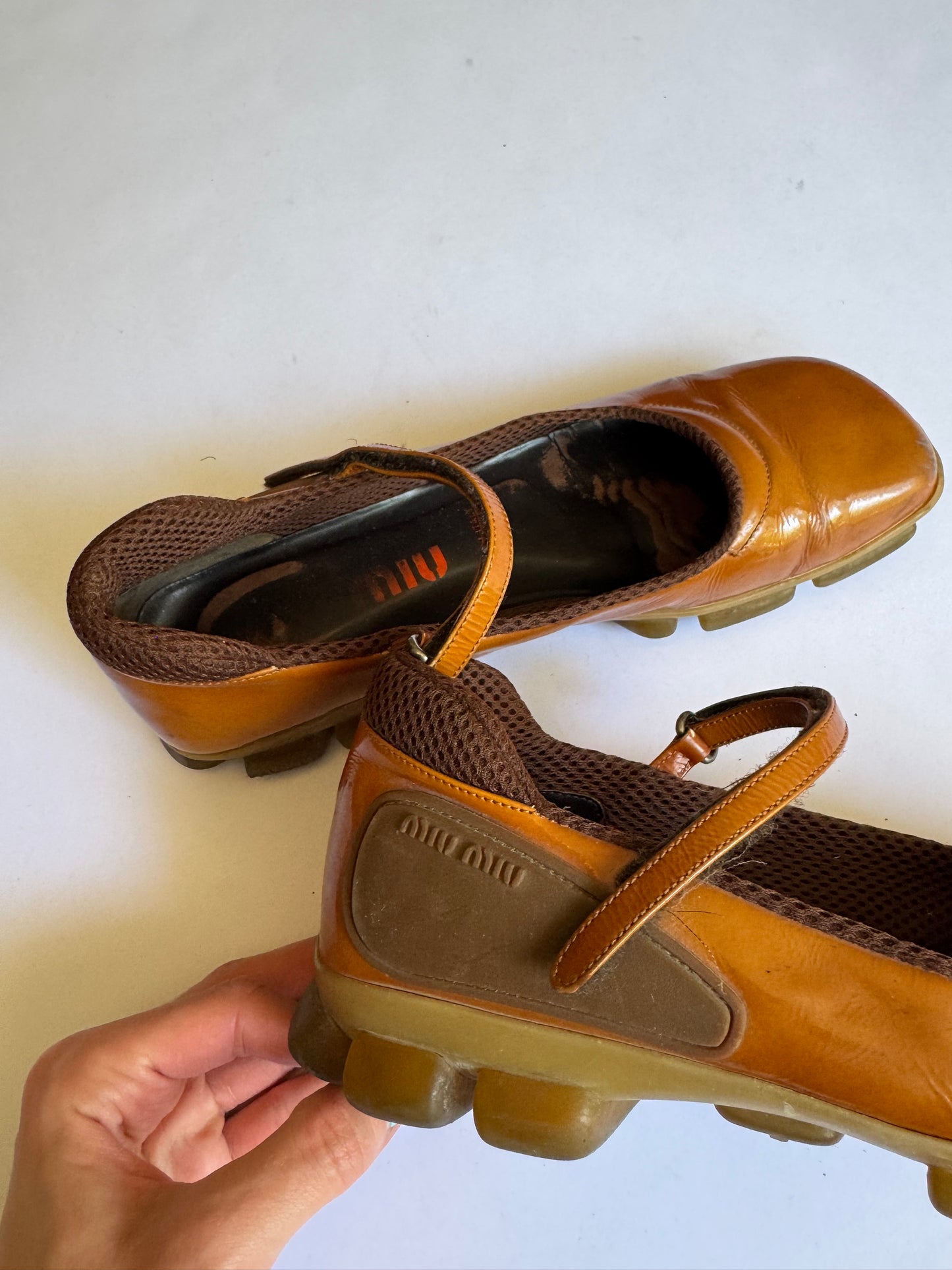 Miu Miu 1999 Mary-Janes Size 39