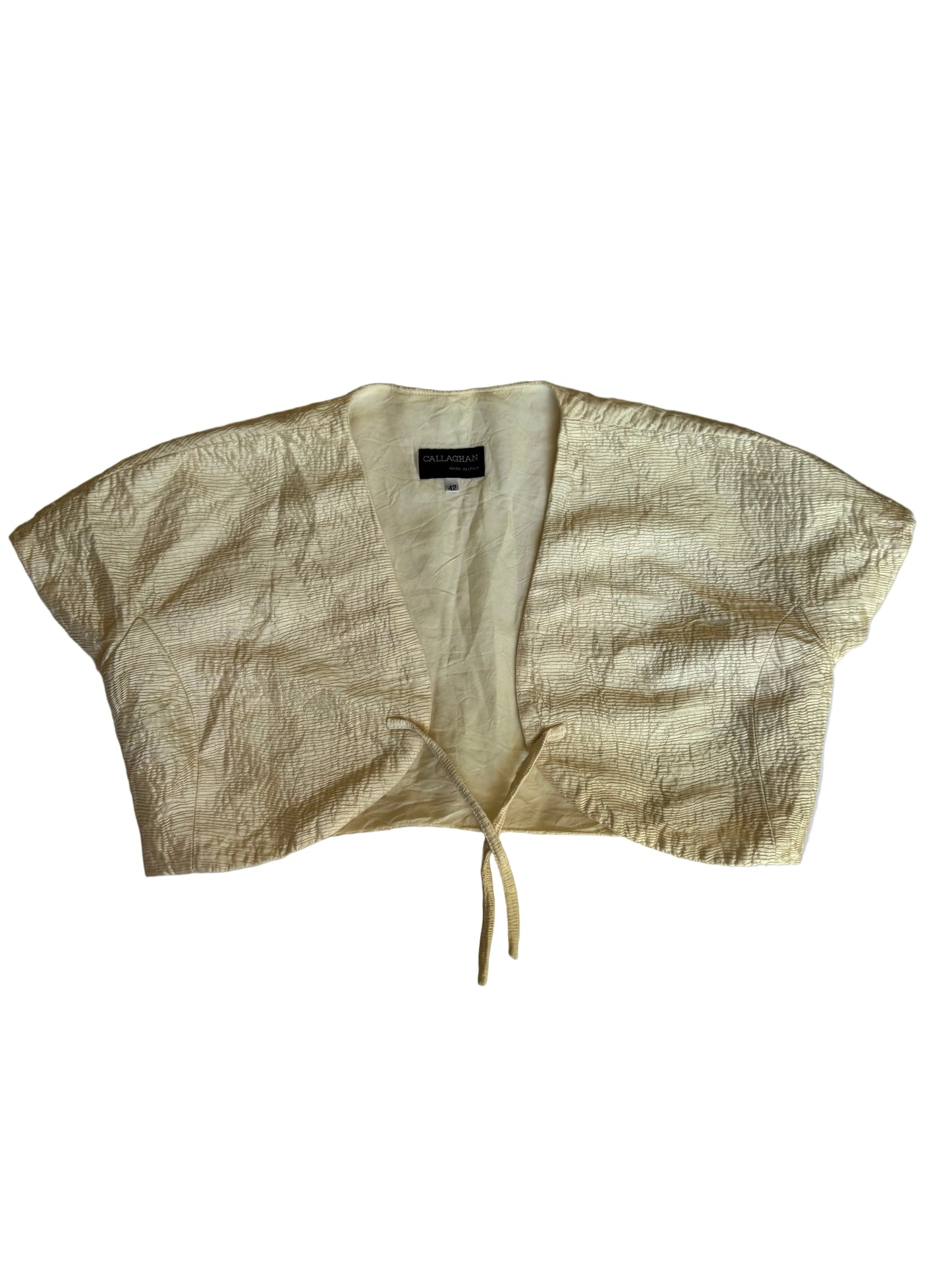 Callaghan Silk Bridal Bolero Size 42