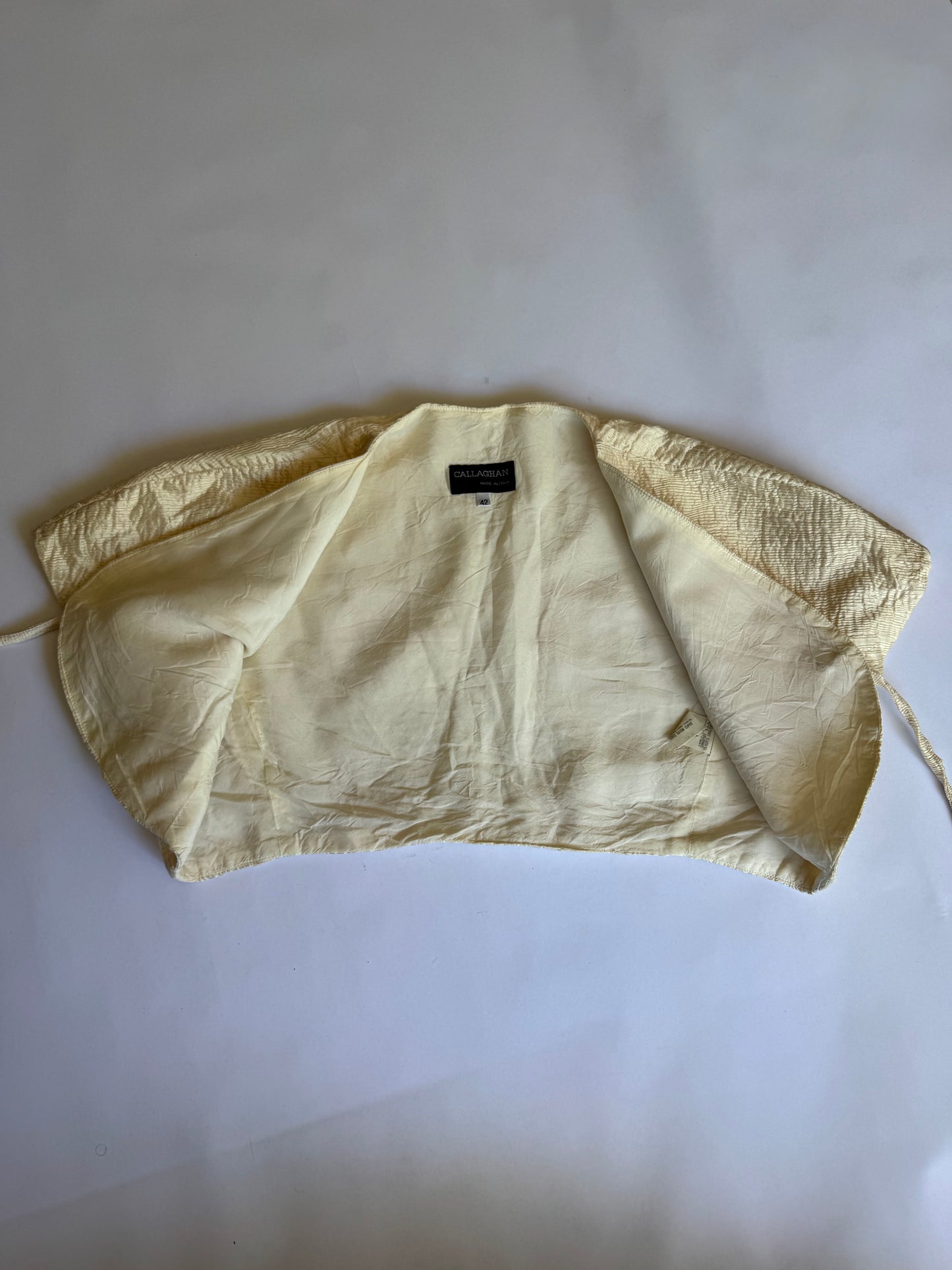 Callaghan Silk Bridal Bolero Size 42