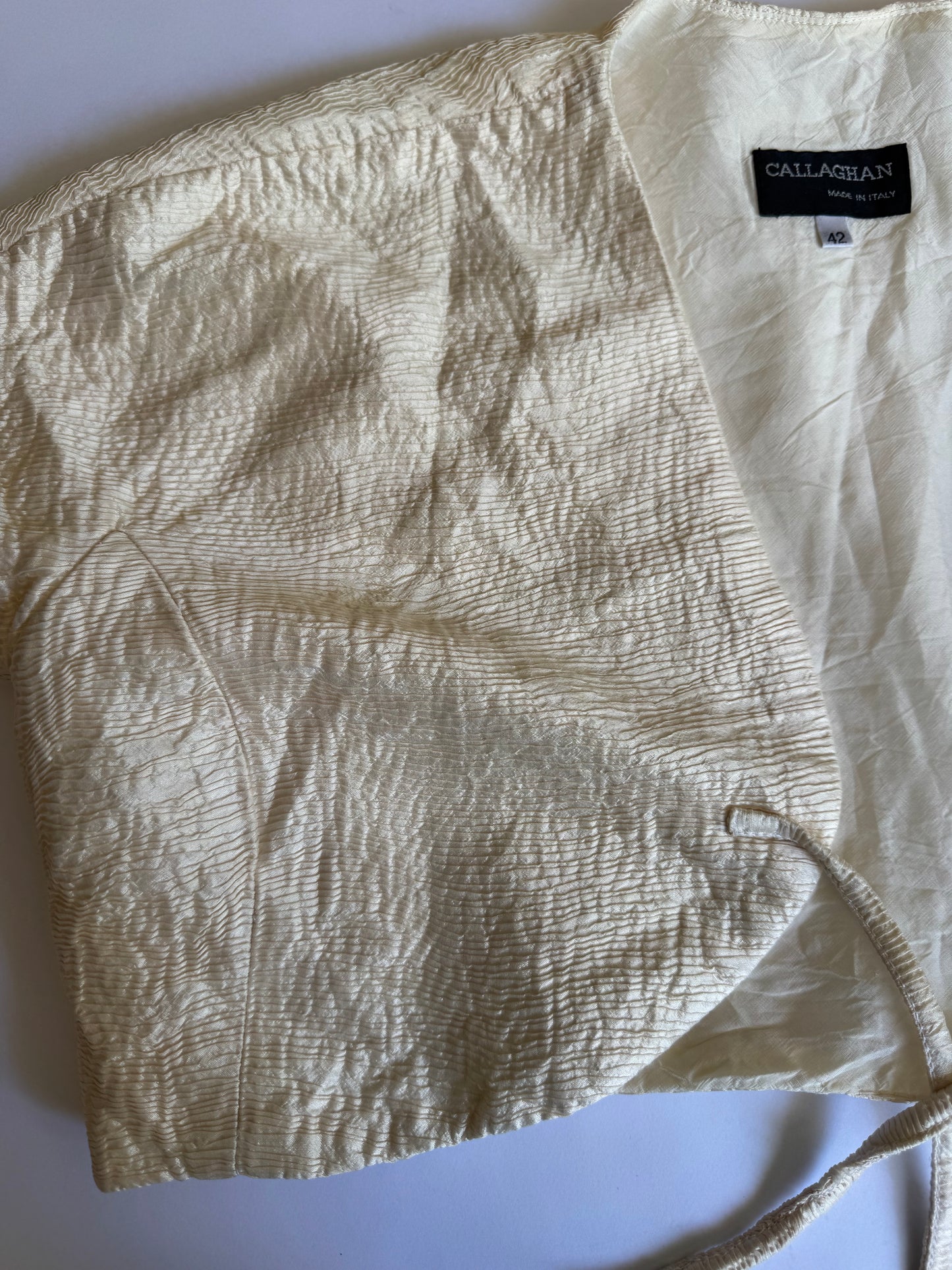 Callaghan Silk Bridal Bolero Size 42