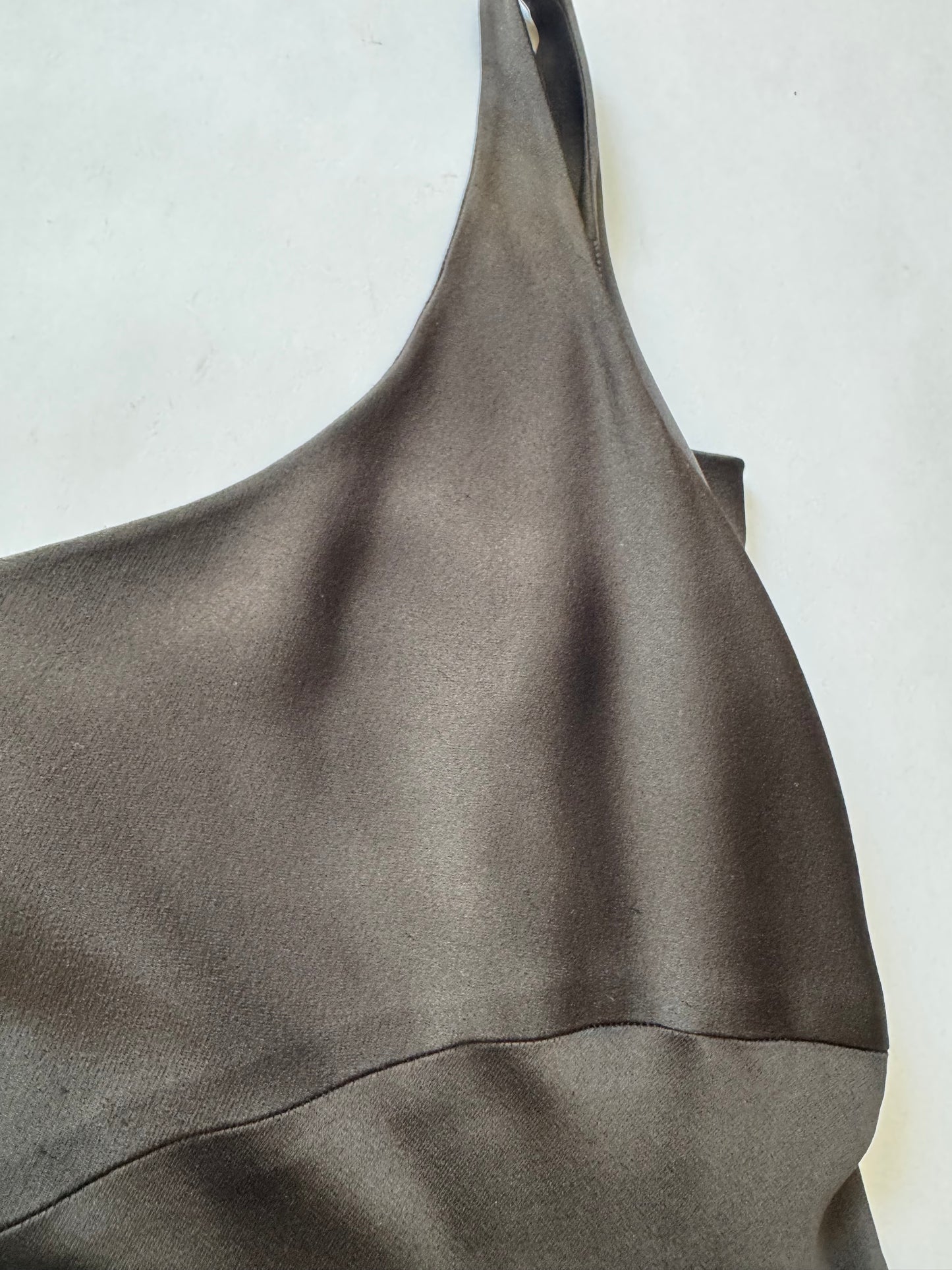 Donna Karan 90's Gown with Cowl Back