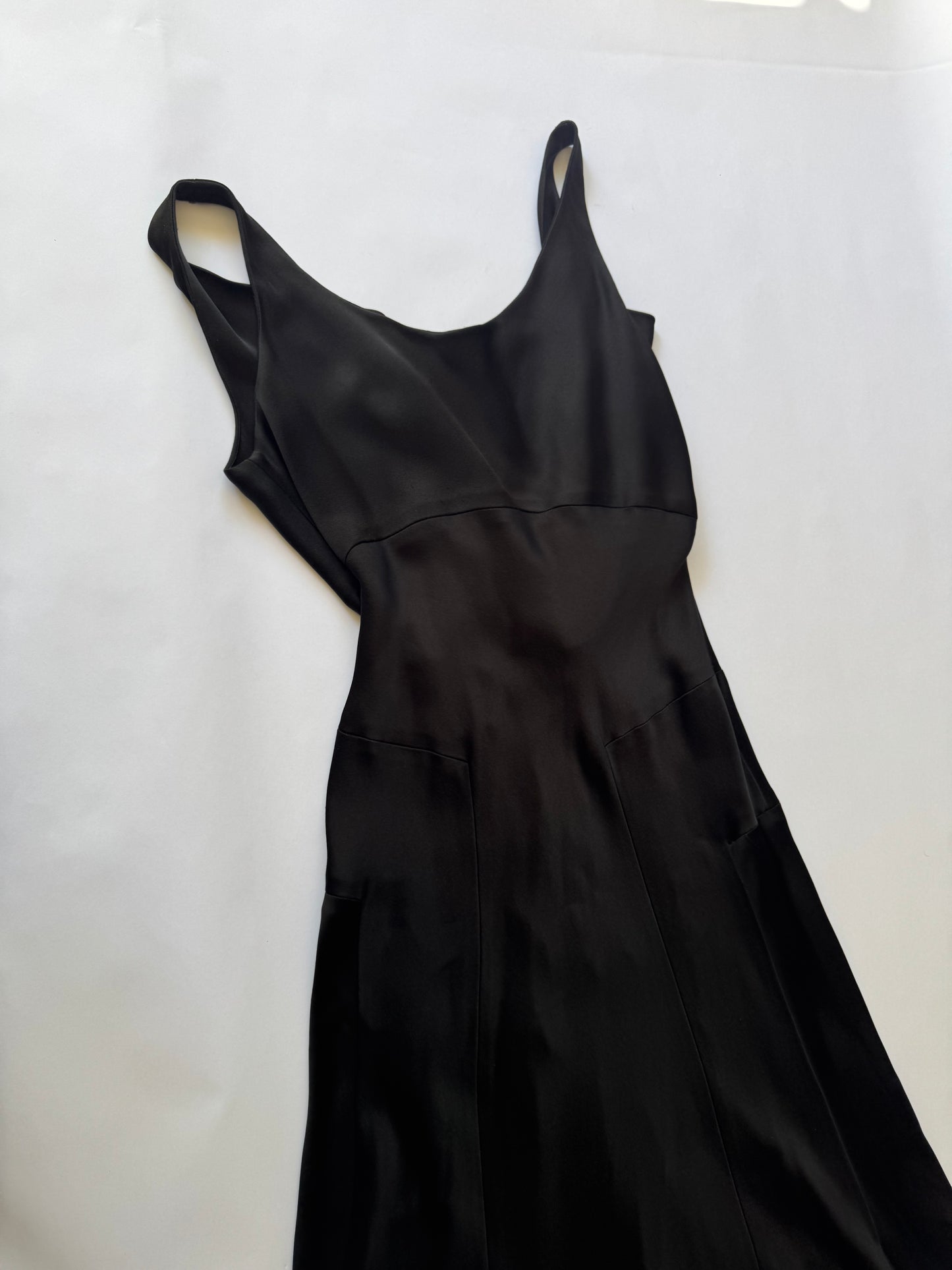 Donna Karan 90's Gown with Cowl Back
