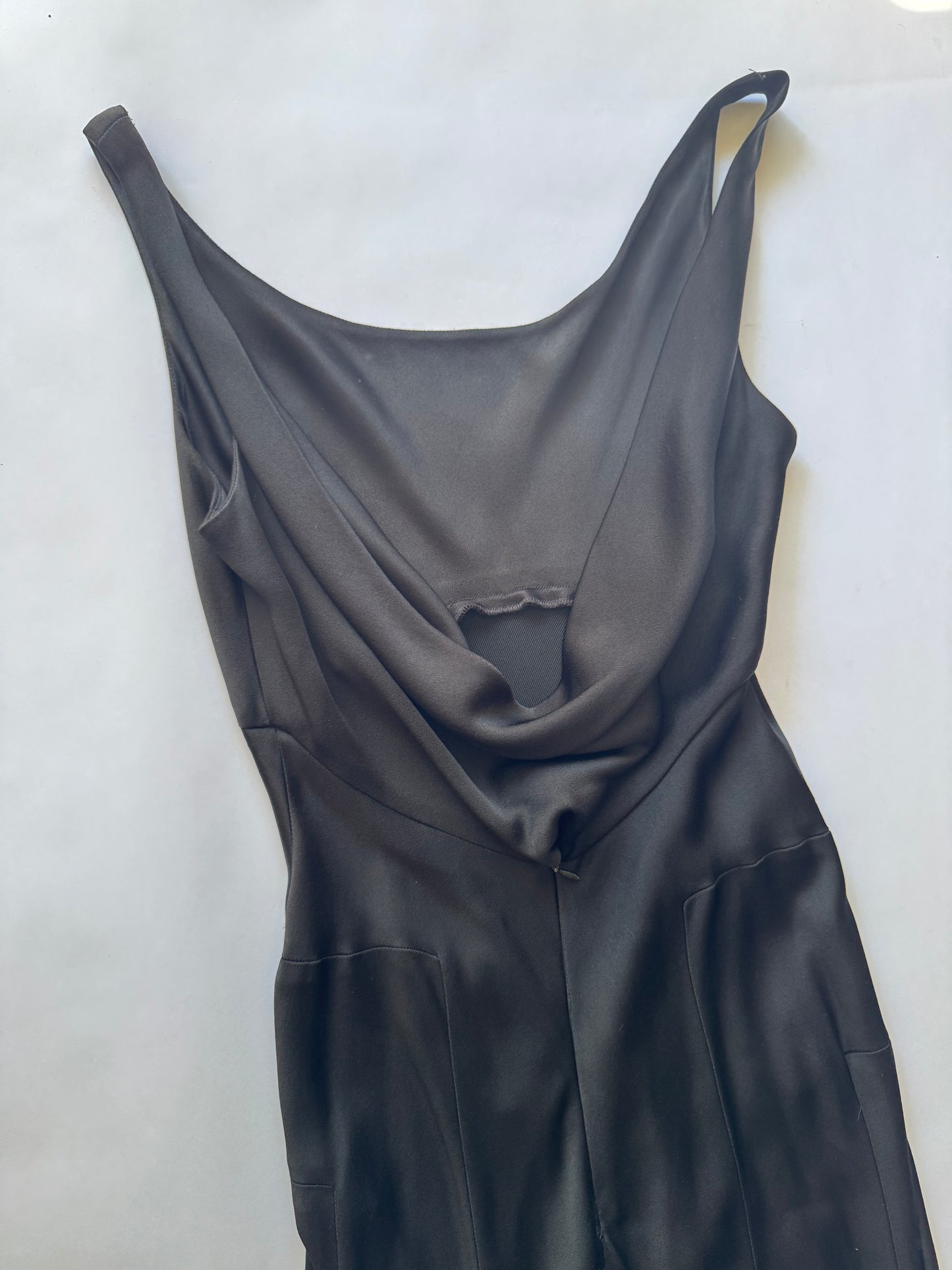 Donna Karan 90's Gown with Cowl Back