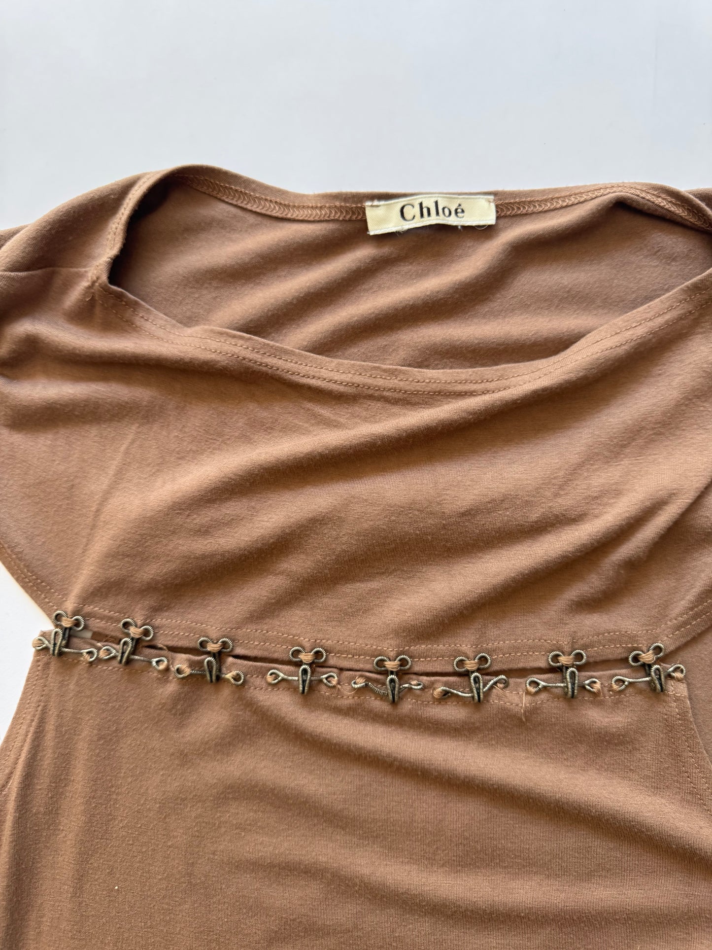 Chloé F/W 2001 by Stella McCartney Hook Top
