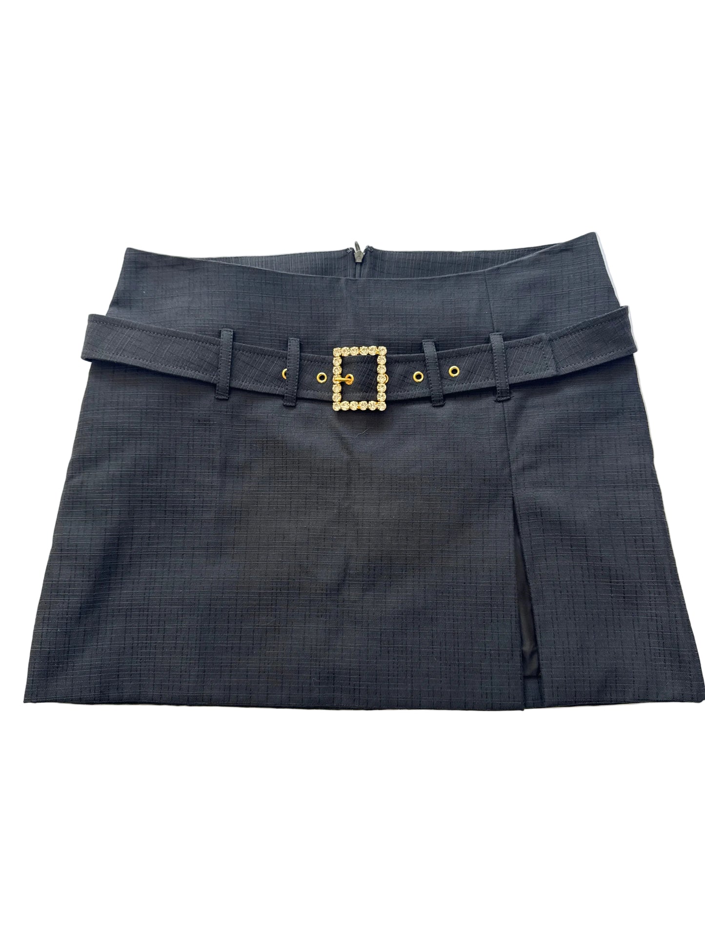 Dolce & Gabbana Winter 2001 Mini Skirt with Swarovski Belt