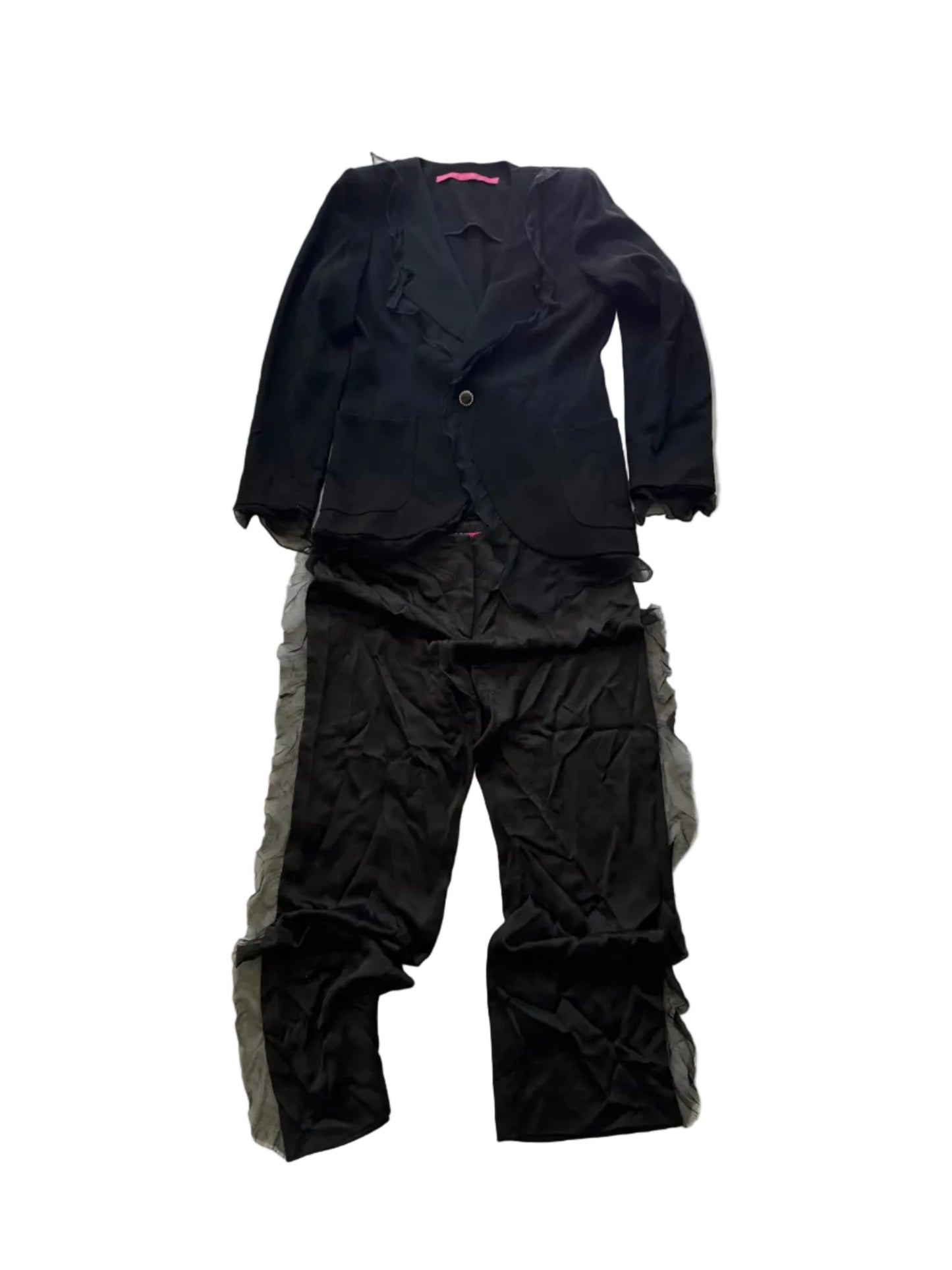 Emanuel Ungaro 90s Silk Suit Set