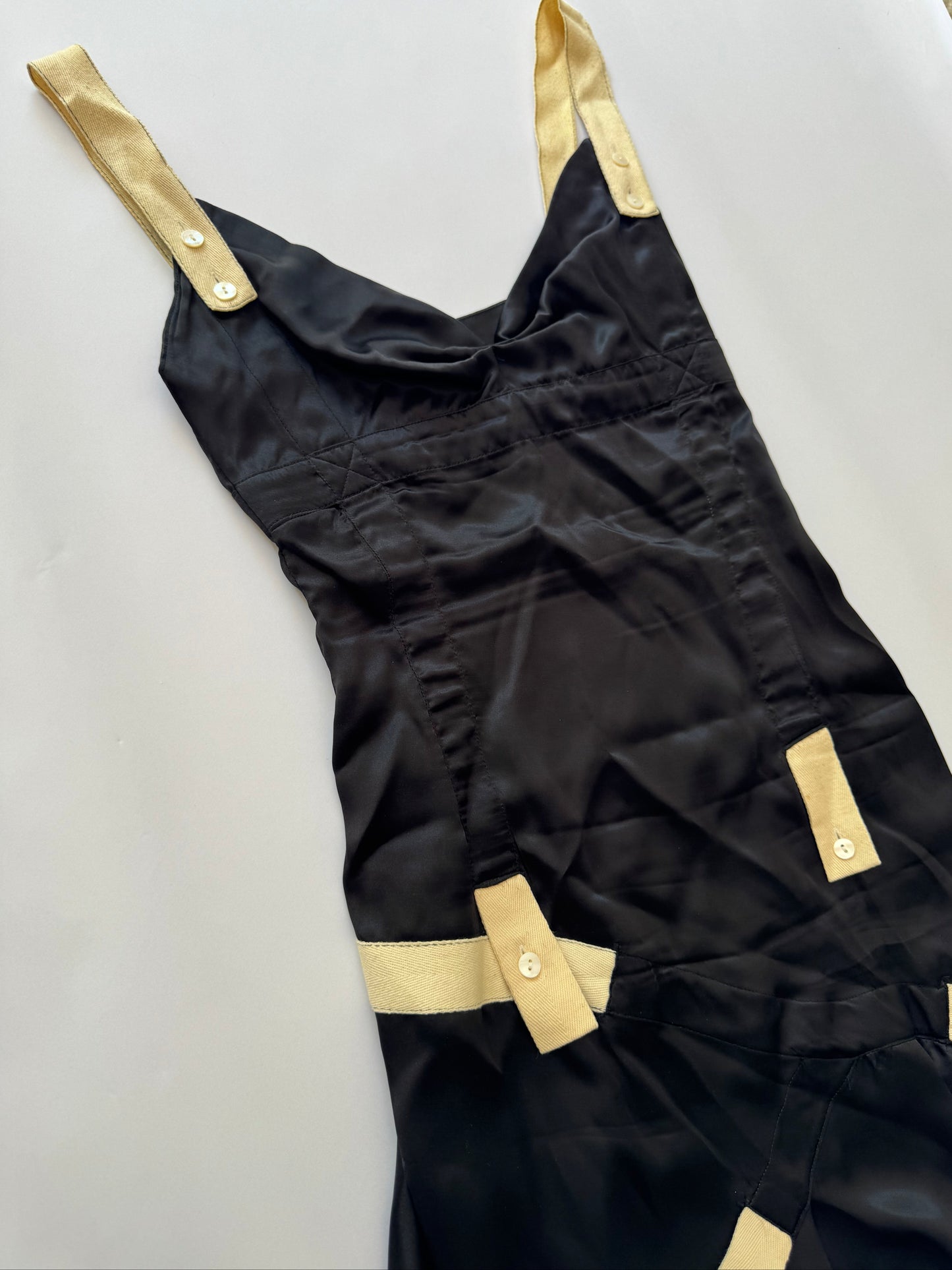Antonio Berardi Vintage Asymmetric Silk Dress